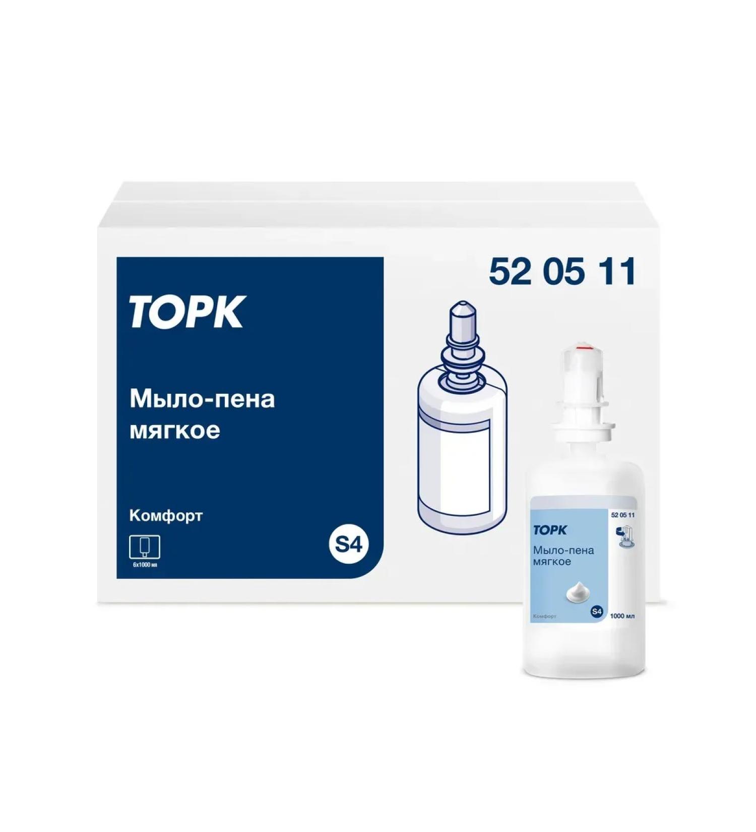 Tork Soap-peen soft S4 system 1 cartridge 1000 ml - Buy Online on GoSupps.com