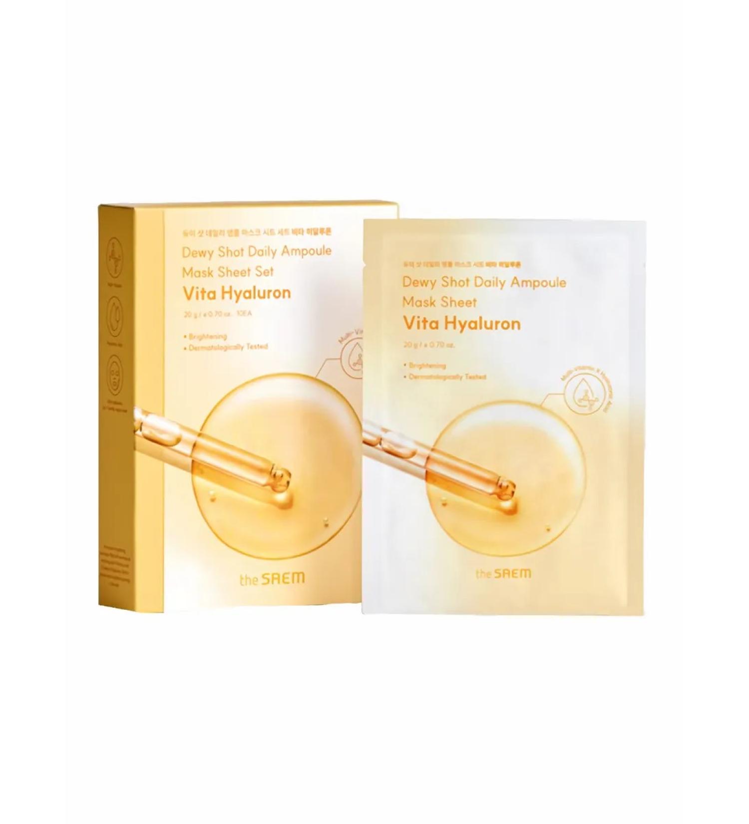 THE SAEM A set of masks on a fabric base 10 pcs