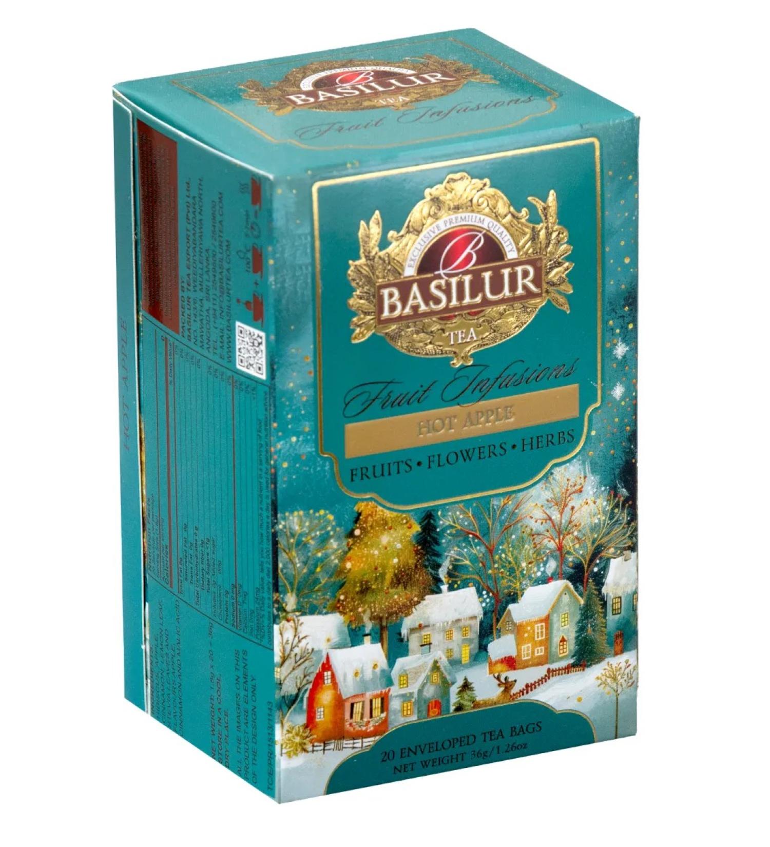 Basilur Hot apple tea in bags - Buy Online on GoSupps.com