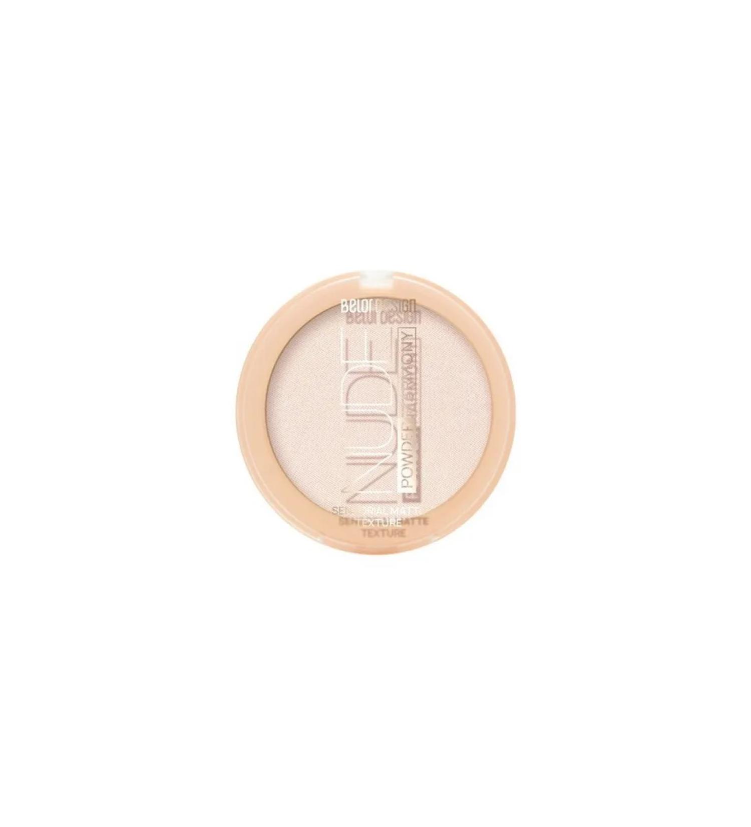 BelorDesign Compact Nude Harmony Powders Beige tone 1 Light alignment
