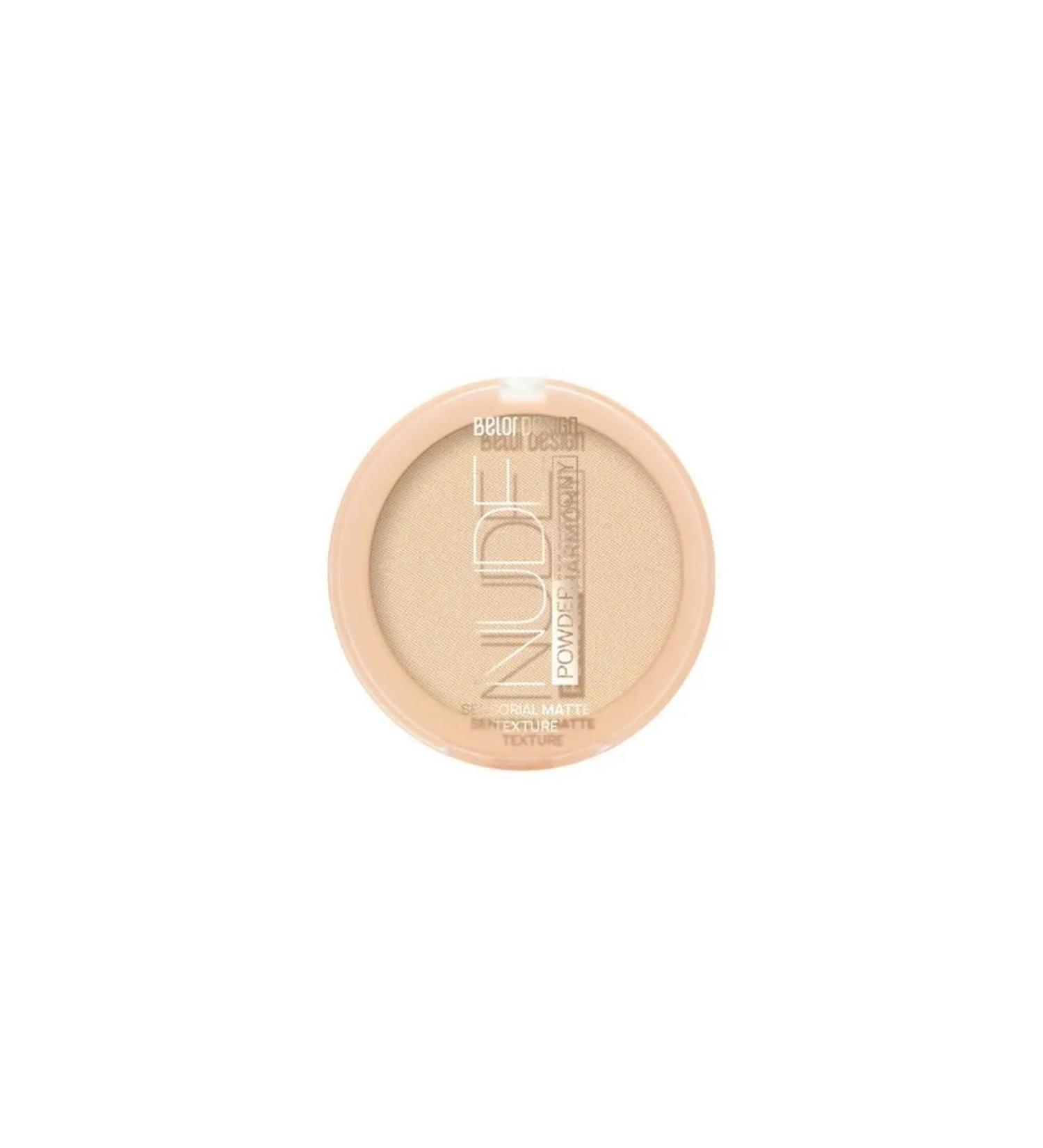BelorDesign Compact Nude Harmony Powder Beige tone 3 medium align