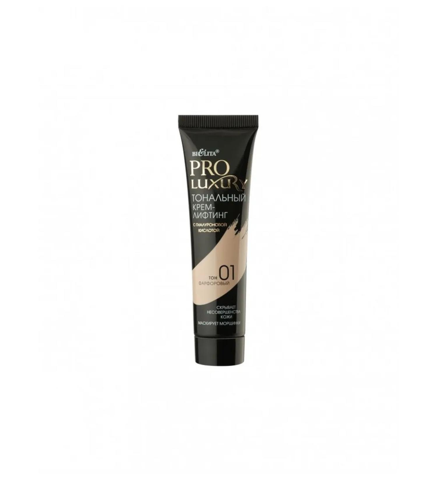 Belita Tonal cream-lifting Proluxury beige 01 porcelain Lee