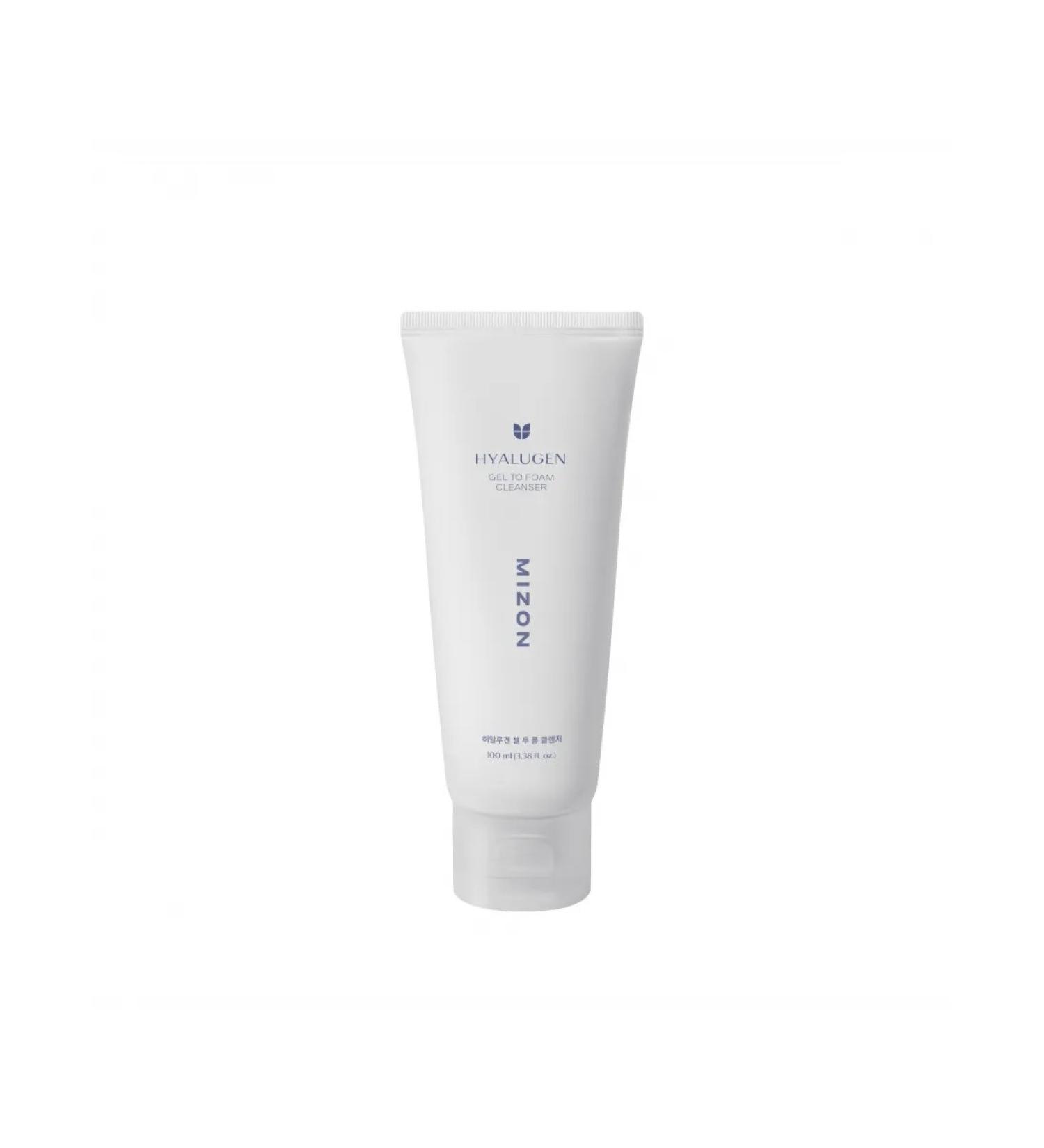 MIZON Hyalugen Gel to Foam Cleanser Gel-Pencan