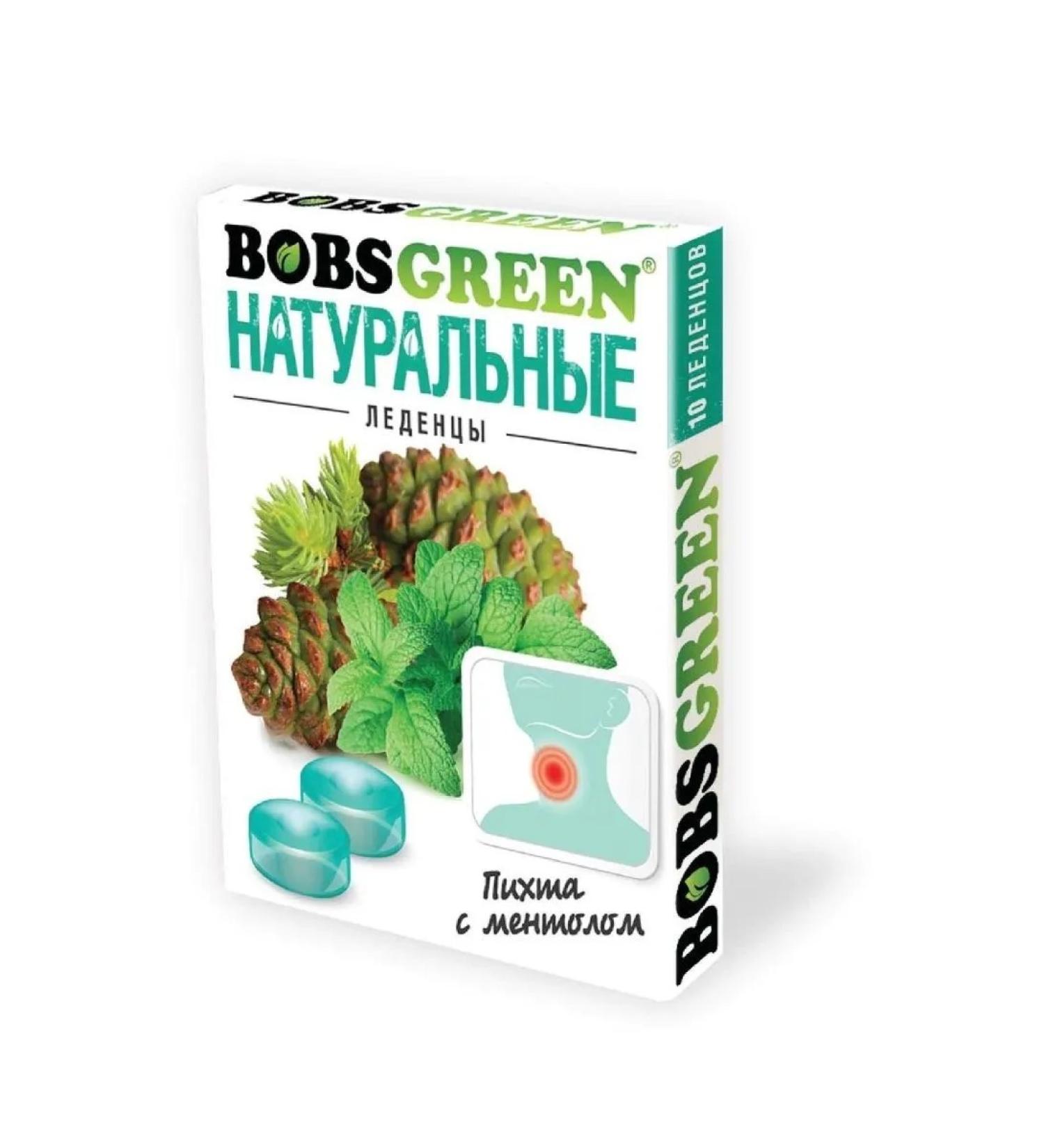 Bobsgreen Caramel Lollice with a taste of fir with menthol n10 - Buy Online on GoSupps.com