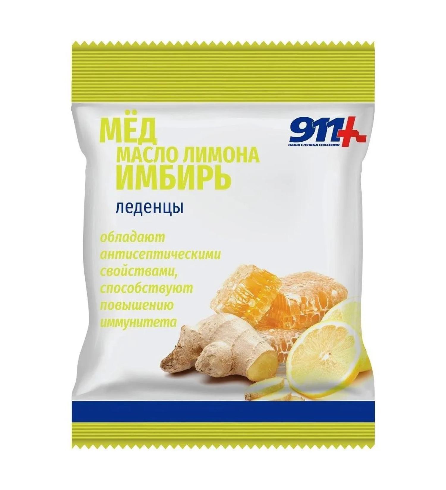 911 Your emergency service Ledes honey ginger with vitamin C le - Buy Online on GoSupps.com