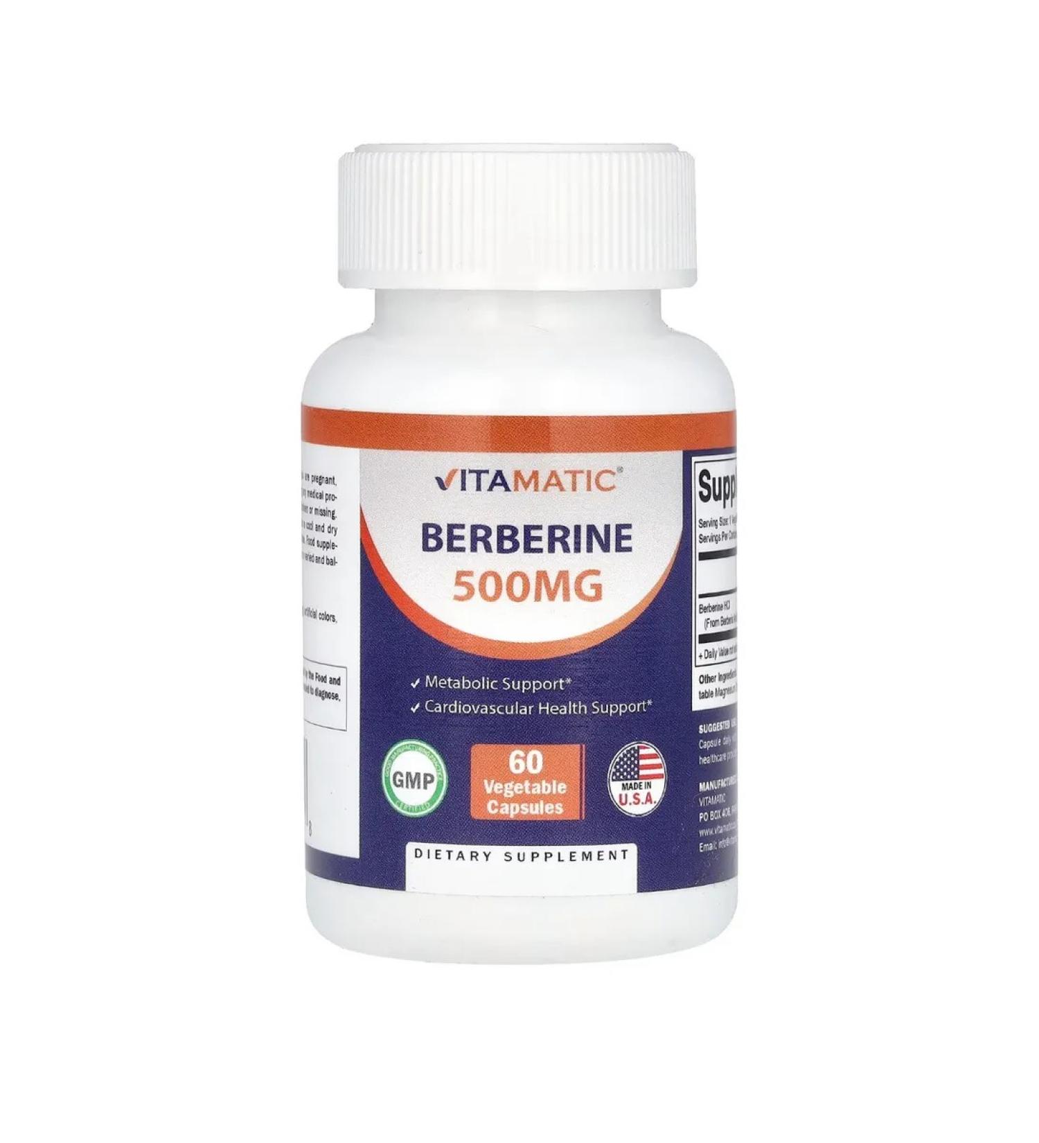 Solaray Berberine Berberin 60 capsules