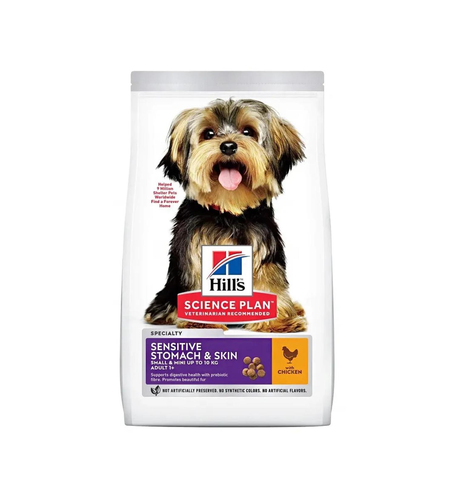 HILL'S Hills Sensitive Stomach & Skin for small breeds chicken 3 kg - Buy Online on GoSupps.com
