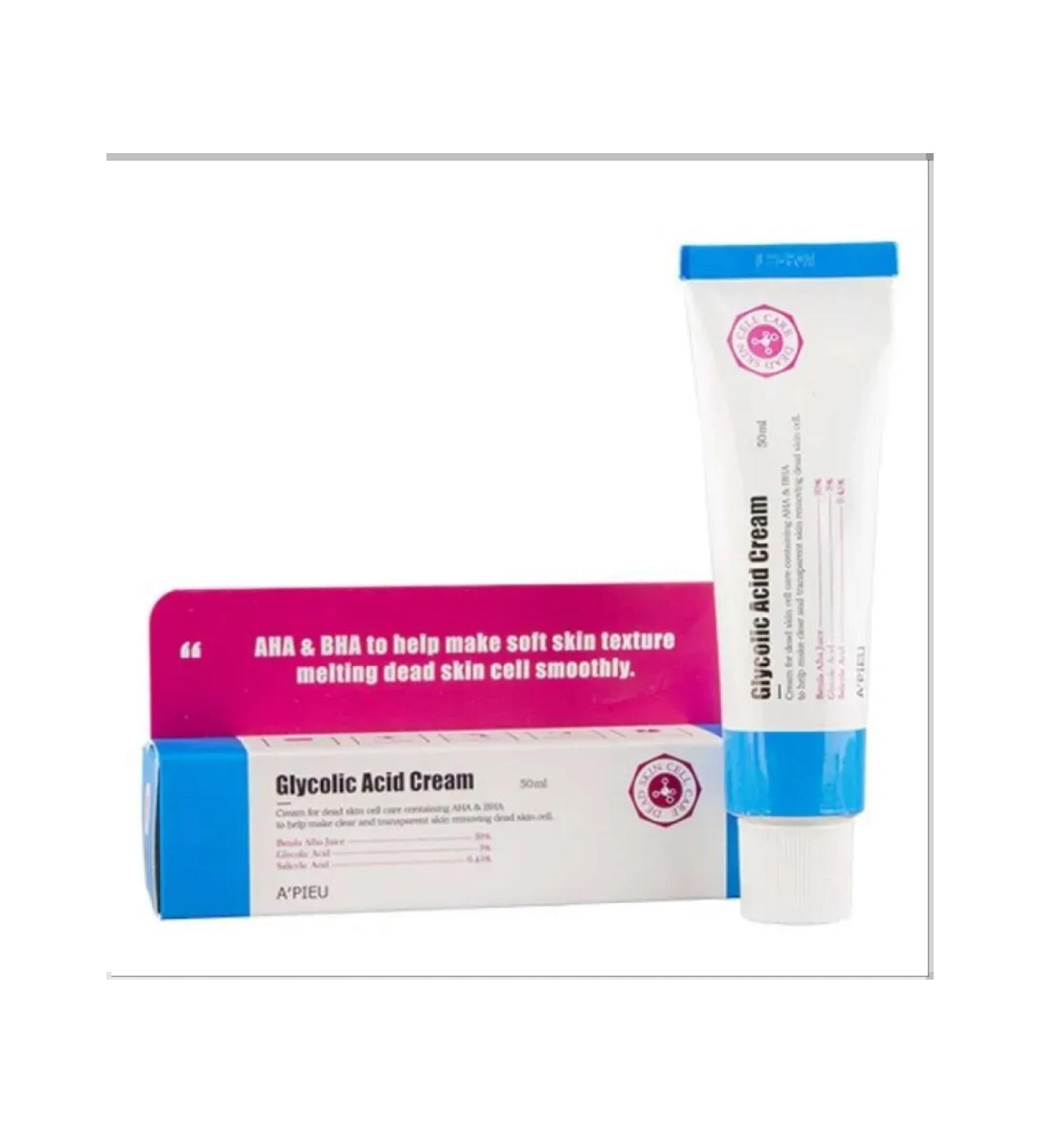 Face cream A'Pieu Glycolic Acid Cream