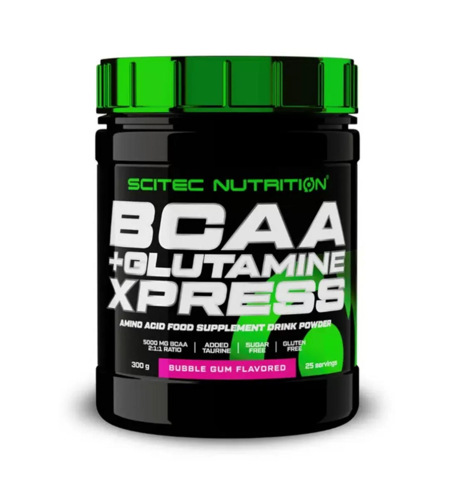 Scitec Nutrition Amino acids glutamine BCAA Glutamine Xpress 300G Babblems - Buy Online on GoSupps.com