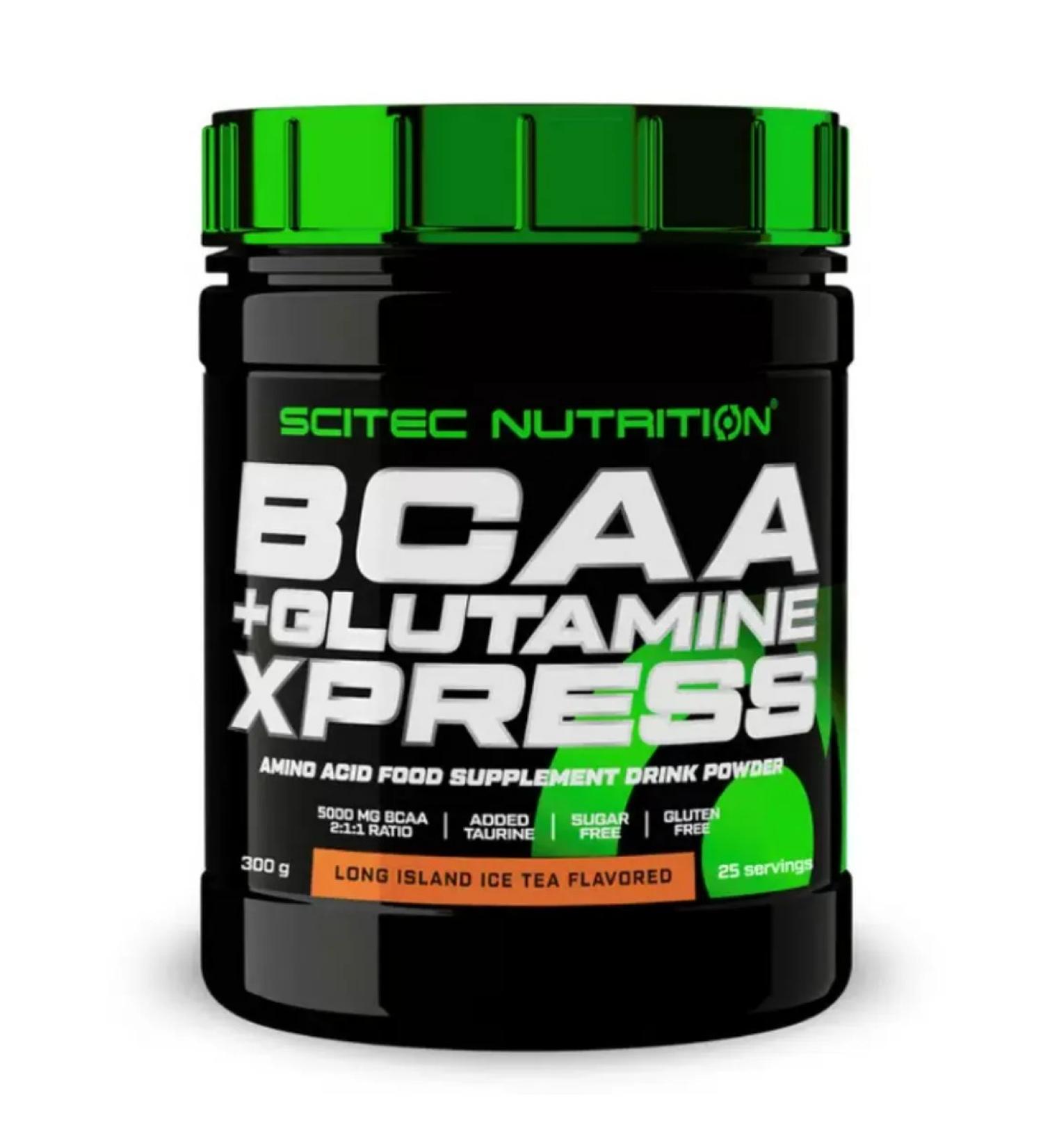 Scitec Nutrition Amino acids glutamine BCAA Glutamine Xpress 300G Long - Buy Online on GoSupps.com