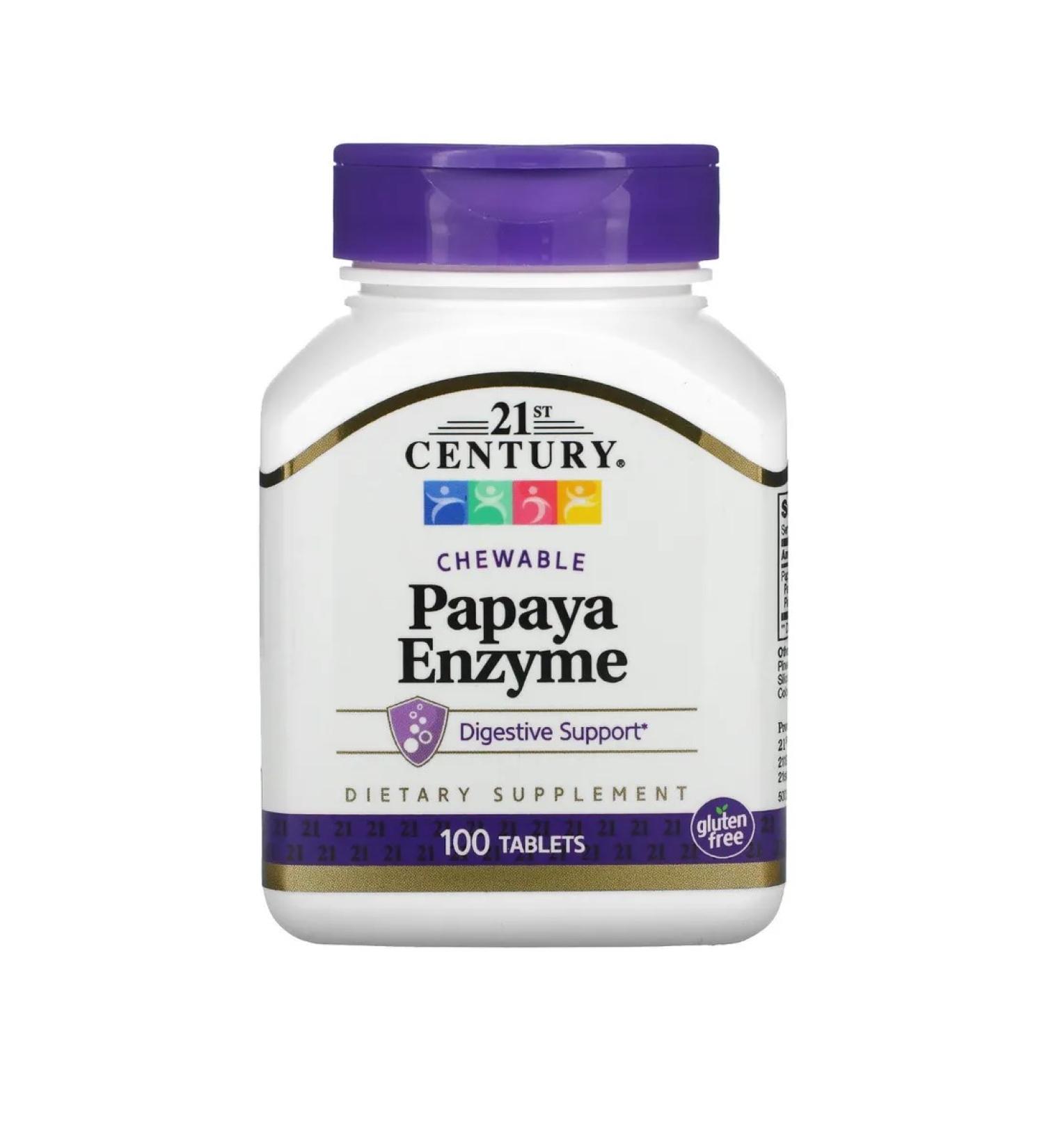 21st Century Chewing enzymes Papai