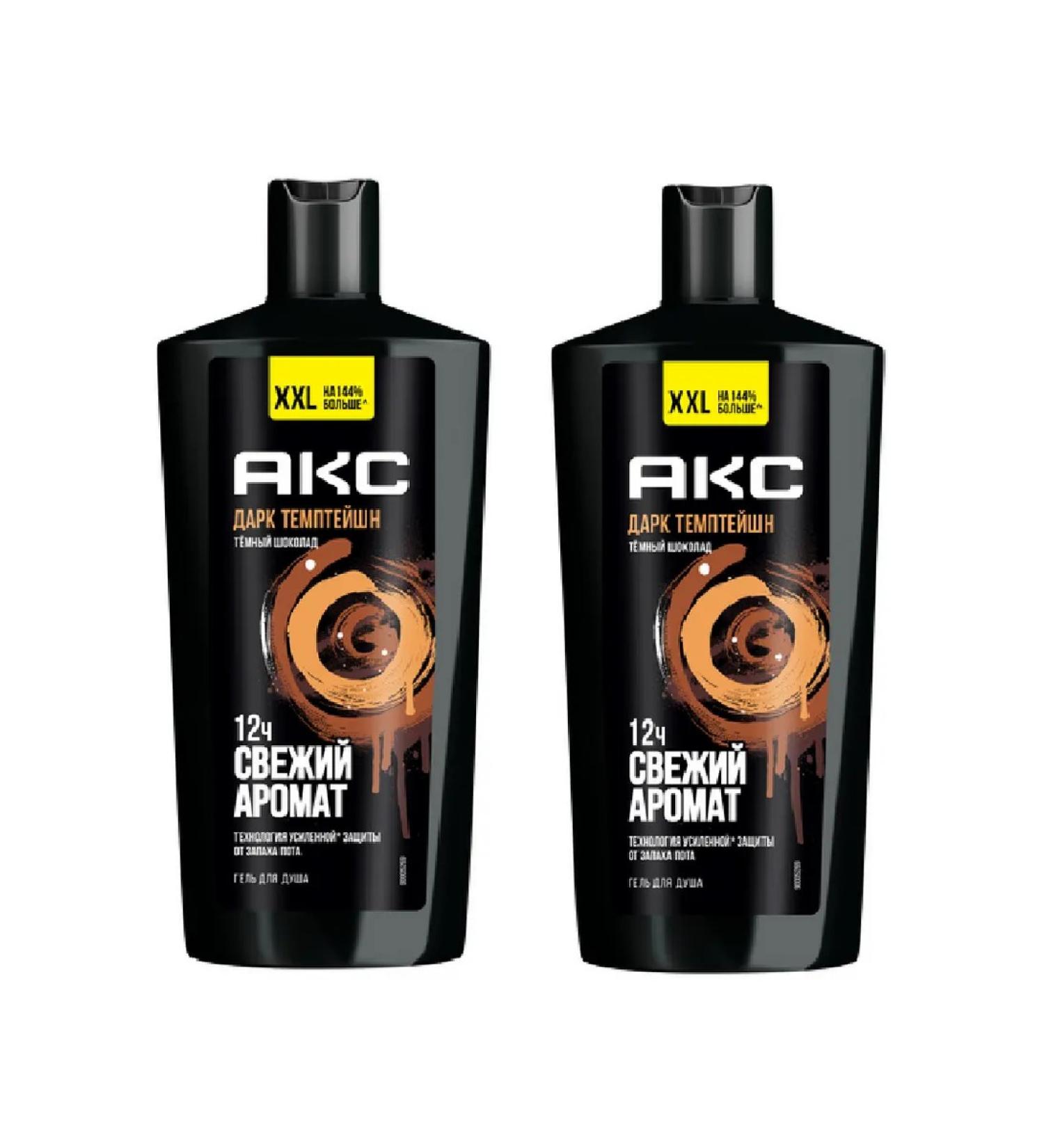 AKC Shower gel with prebiotics Dark Tempensn 2 pcs 610 ml