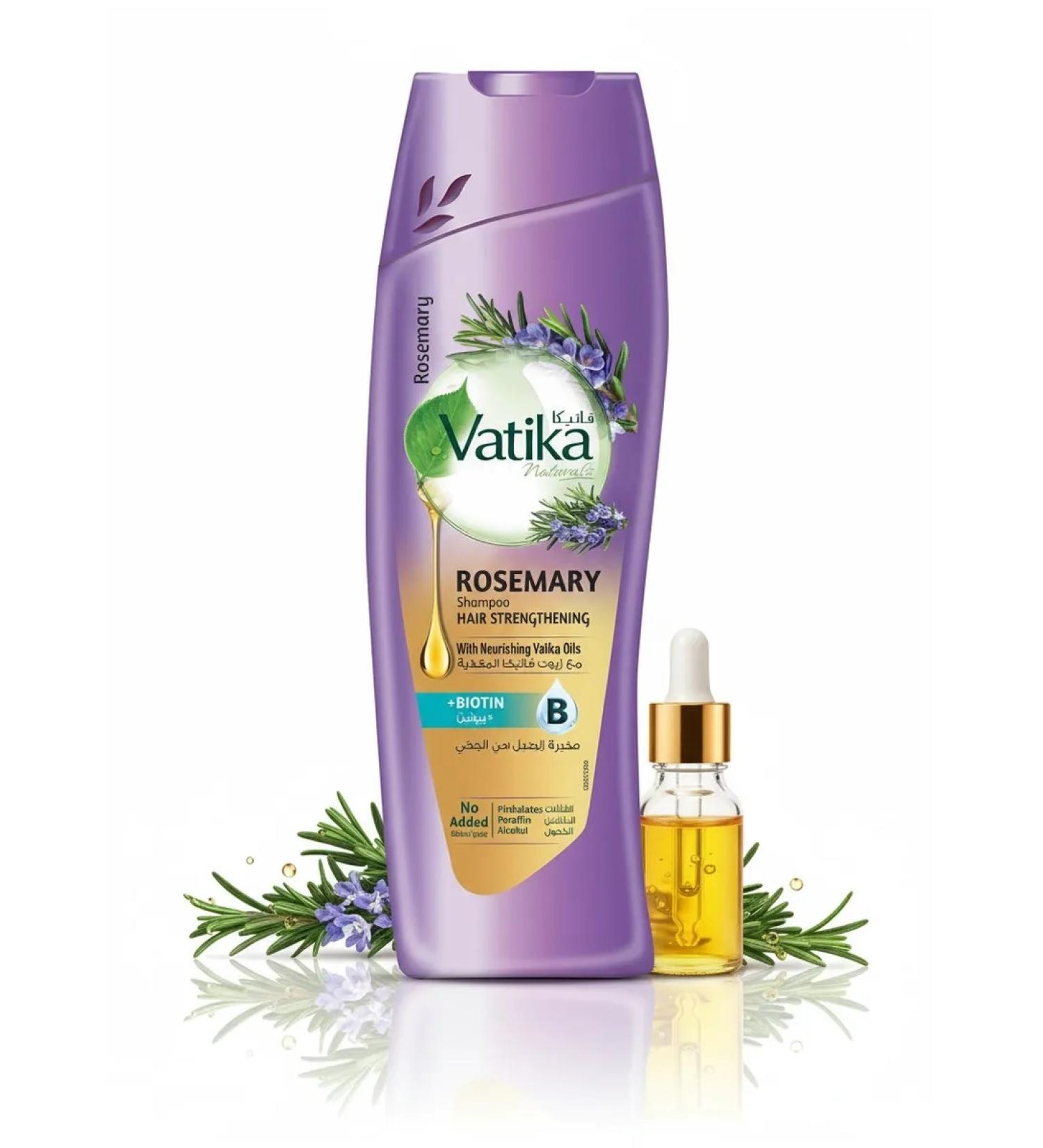 Dabur The shampoo strengthens with rosemary and biotin Rosemary 400 ml