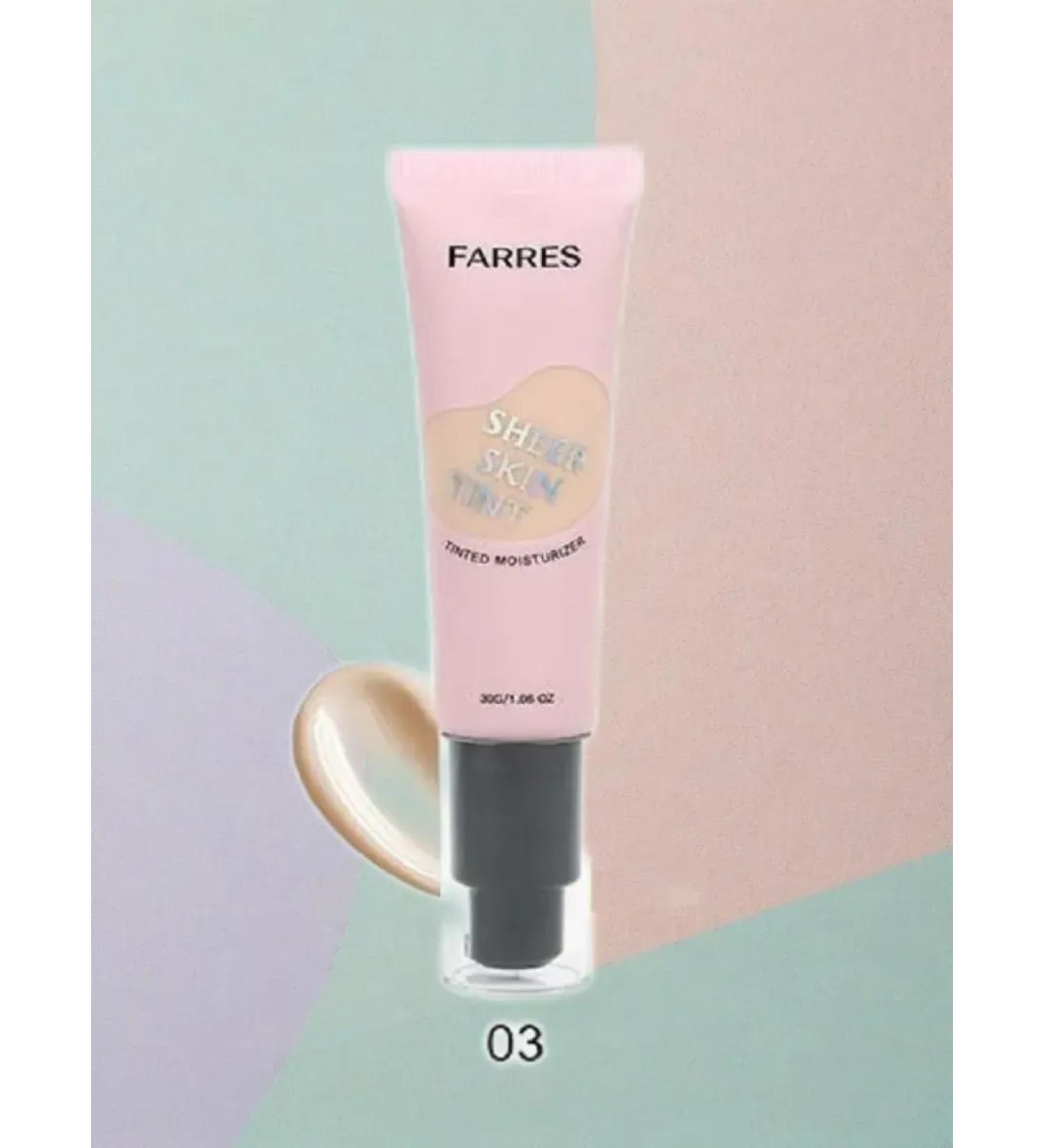 FARRES Tonal fluid for the face with dispenser 03 - Buy Online on GoSupps.com