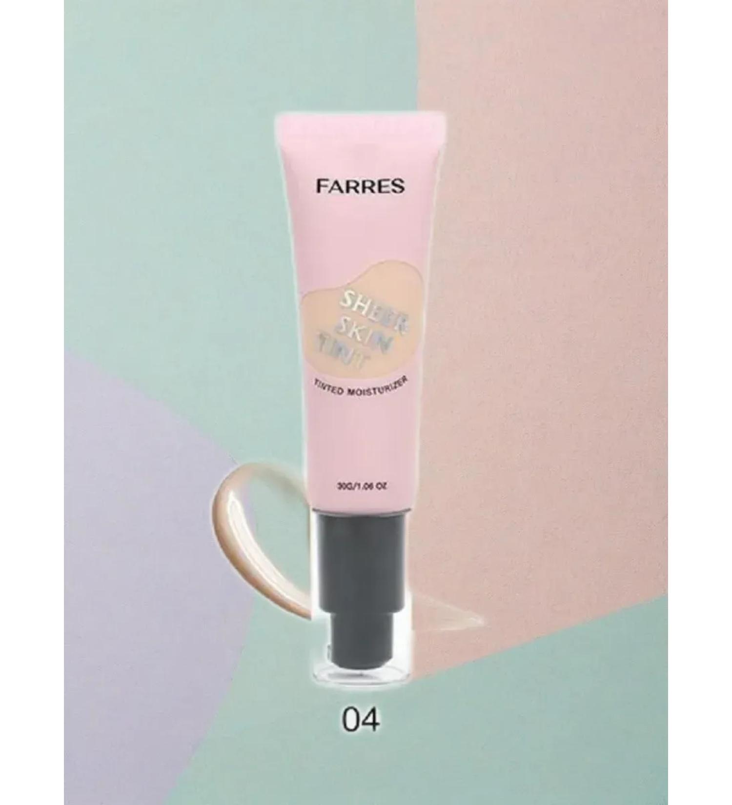 FARRES Tonal fluid for the face with dispenser 04 - Buy Online on GoSupps.com