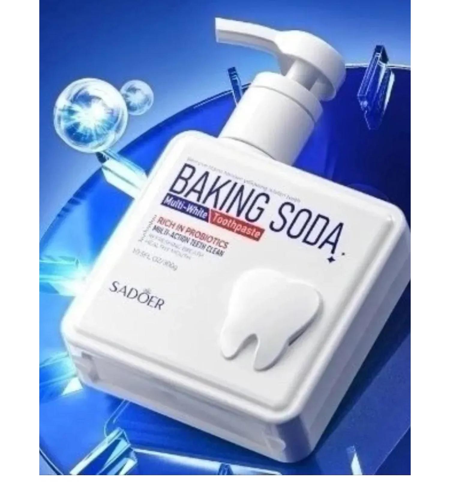 Toothpaste with soda with mint taste - Buy Online on GoSupps.com