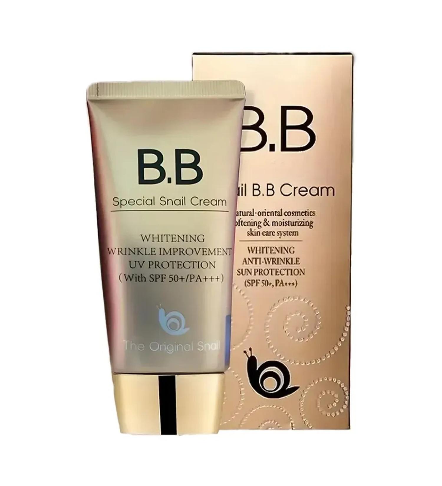 creams Tonal BB cream with mucin Snail SPF50+