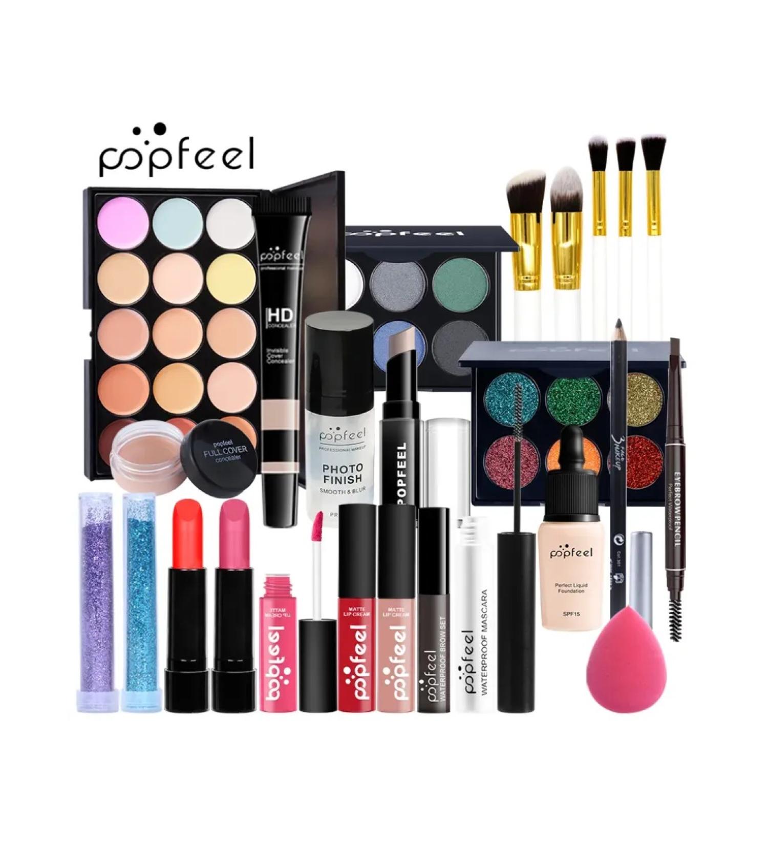 Popfeel Makeup set cosmetics for beginner girls KIT003C - Buy Online on GoSupps.com
