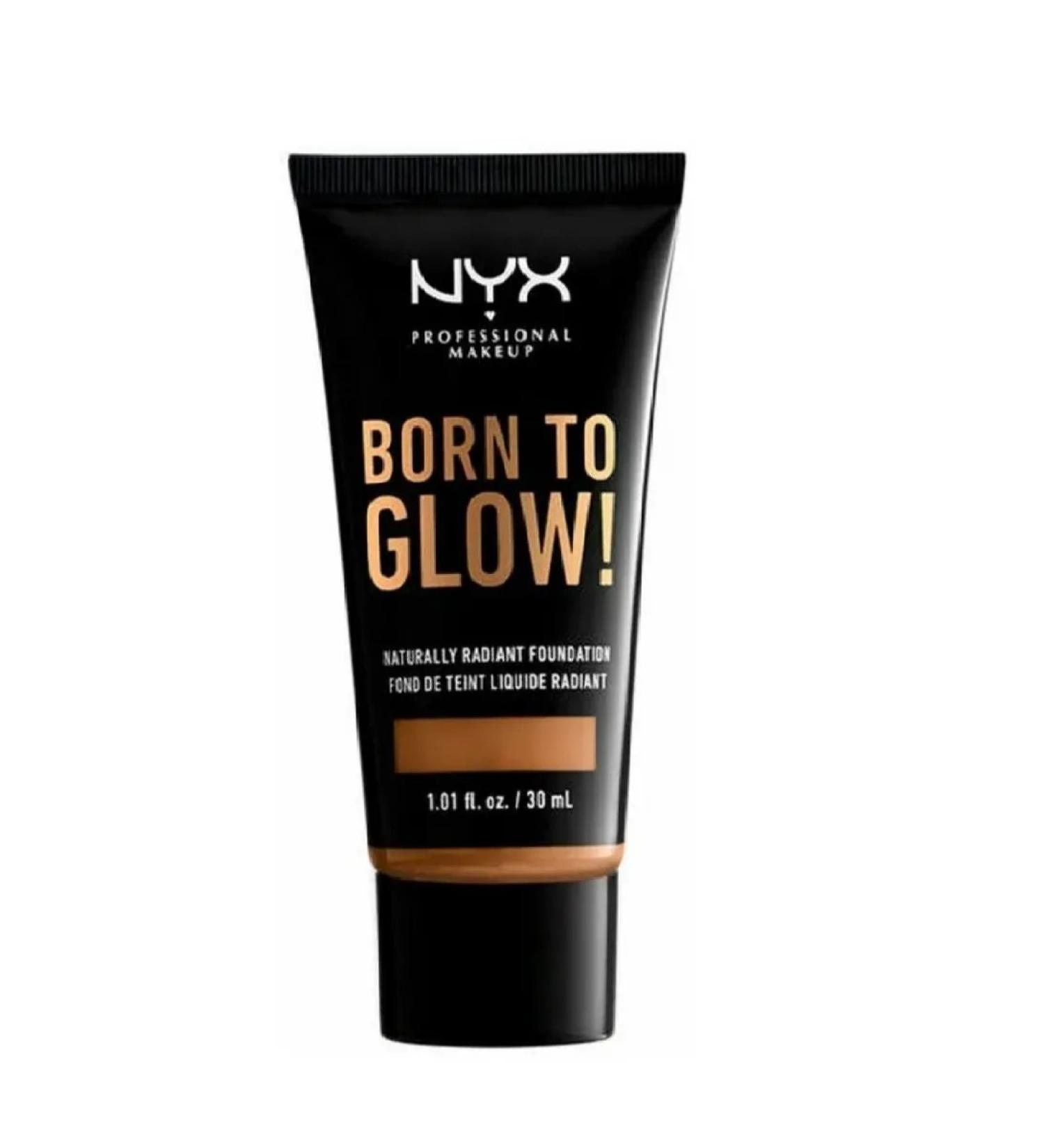 NYX Professional Tonal cream Born To Glow! 30 ml Nutmeg shade - Buy Online on GoSupps.com