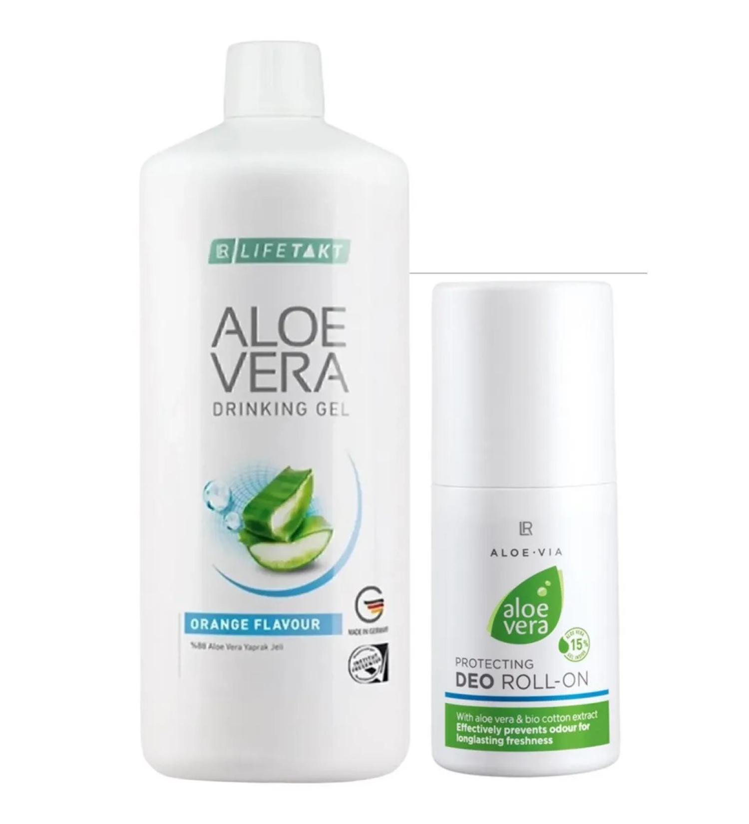 Lr aloe drinking gel and deodorant