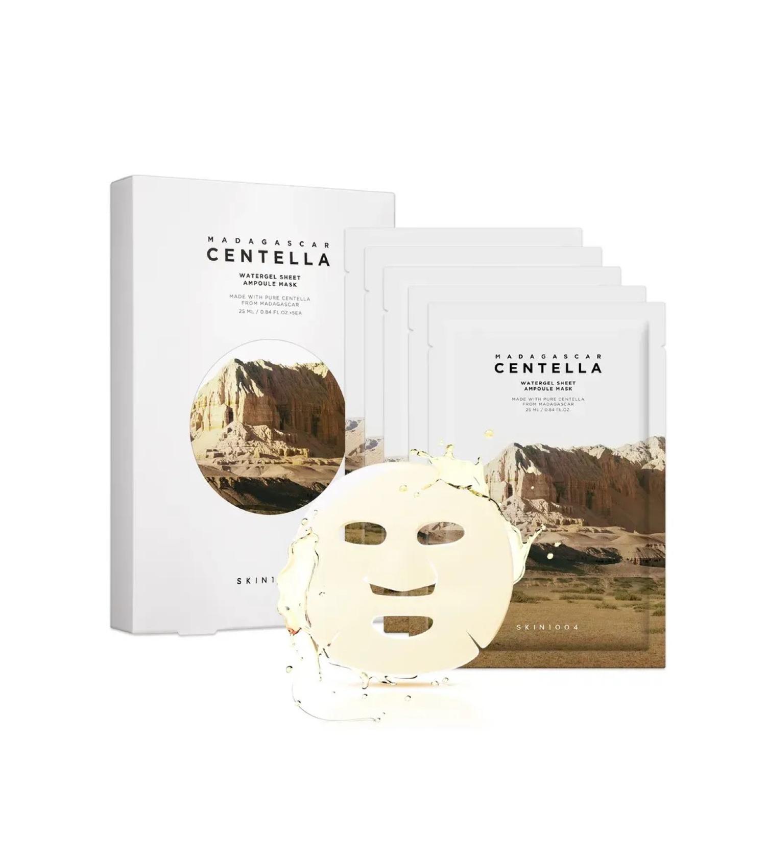 SKIN1004 Madagascar Centella Watergel Sheet Ampoule Mask (5 pcs)