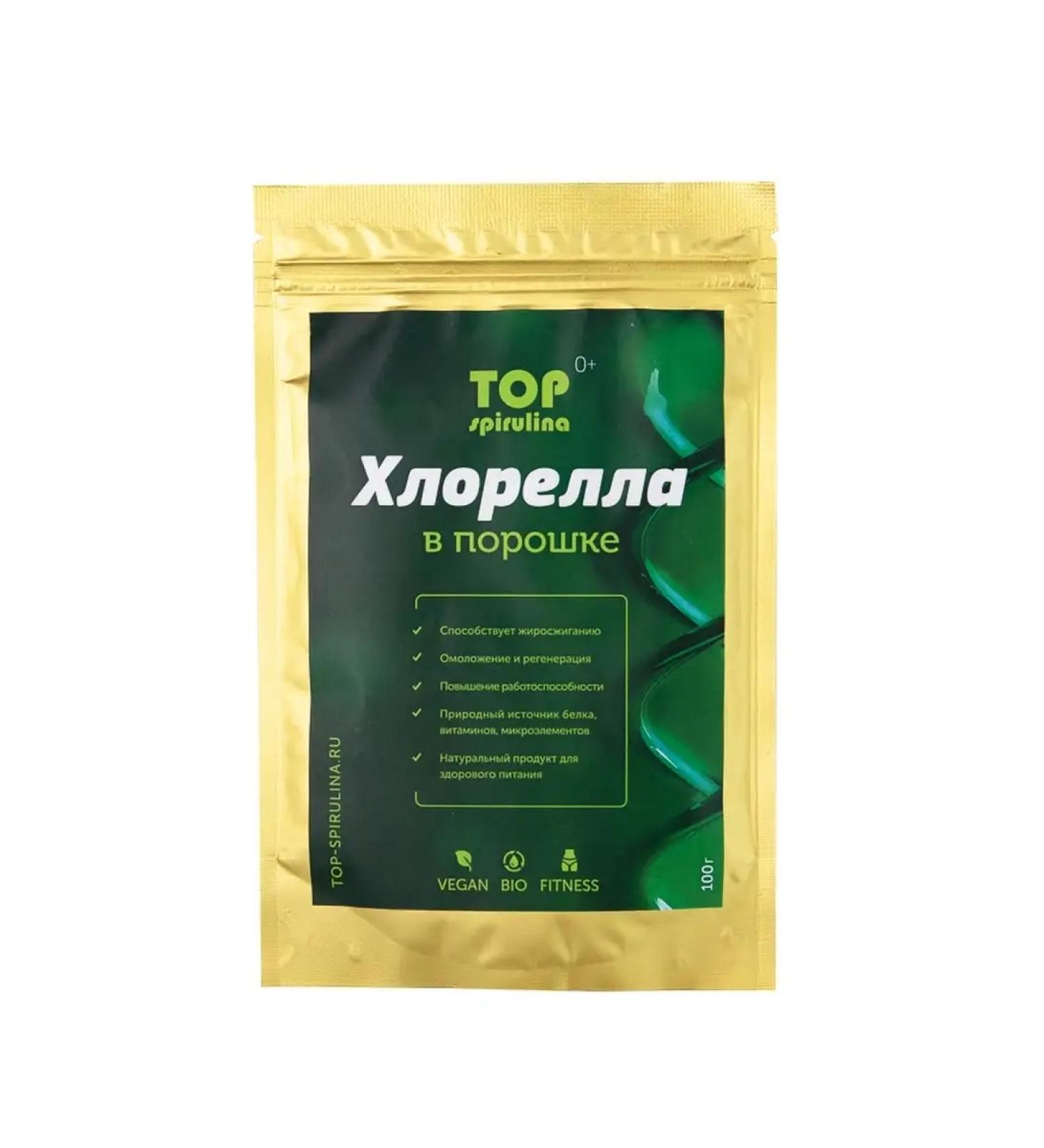 TOP Spirulina Chlorella in powder 100g