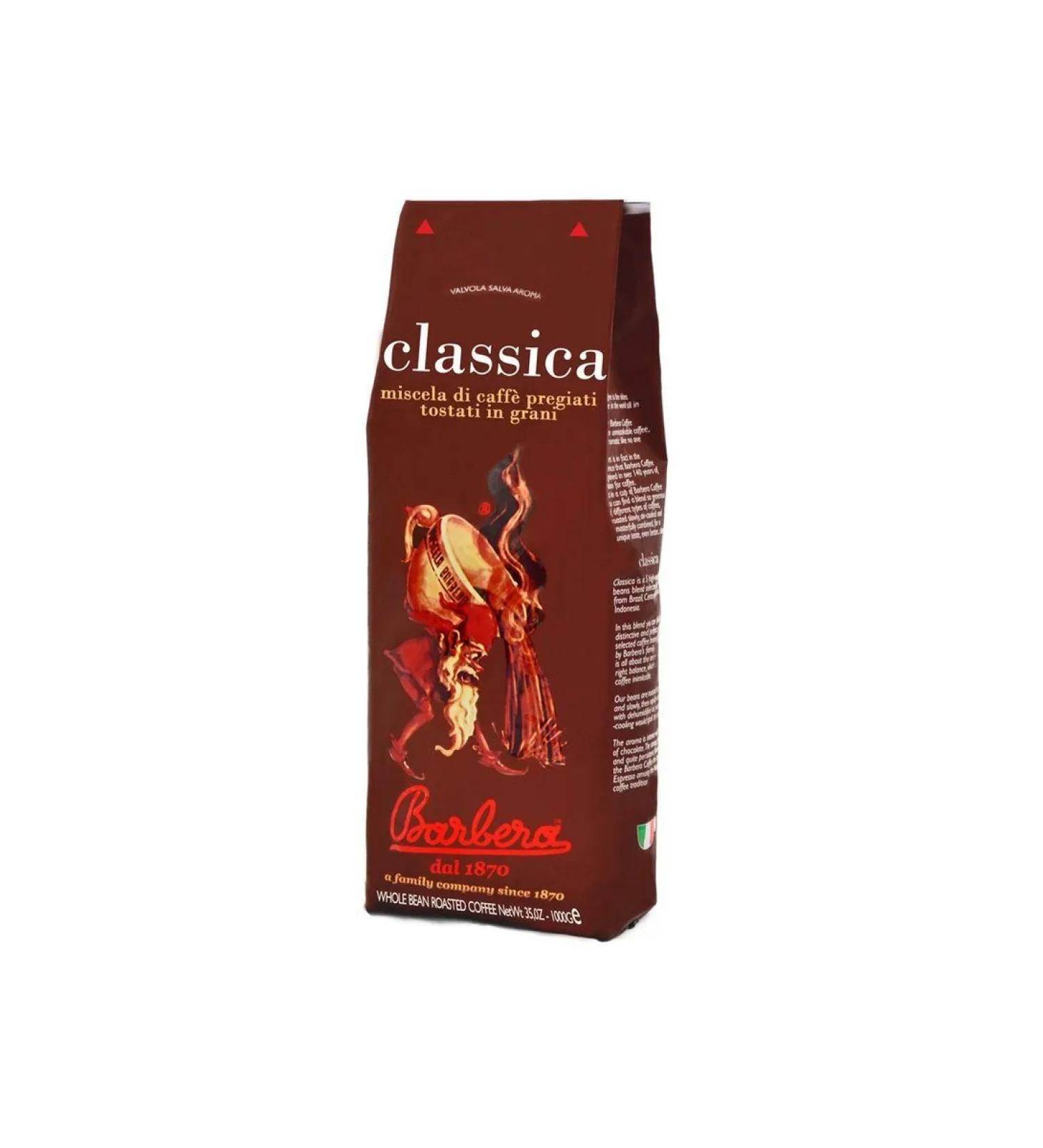 BARBERA Caff Coffee in the grains of Barbera Classica 500G - Buy Online on GoSupps.com