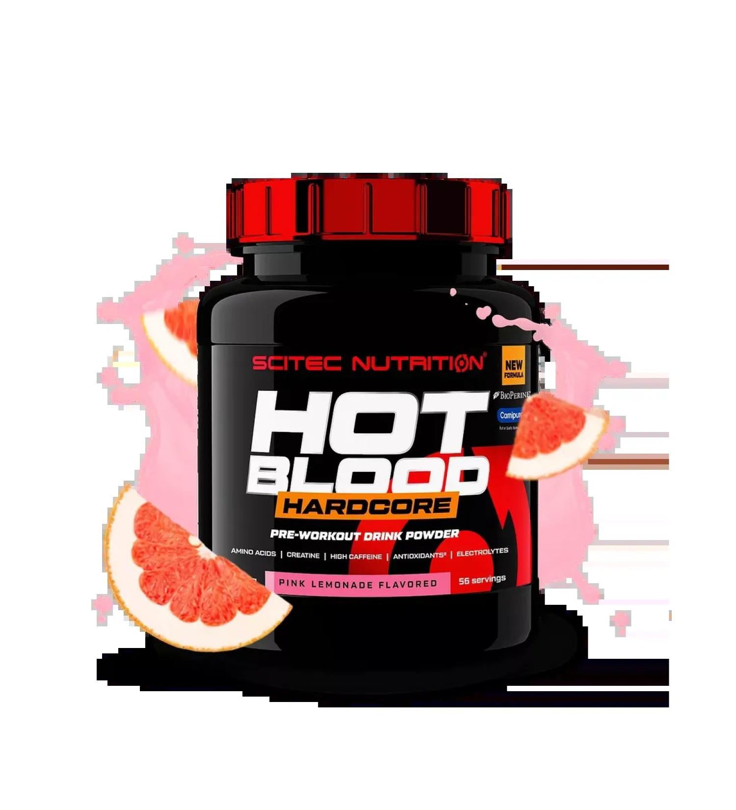 Scitec Nutrition Hot Blood Hardcore 700G Lemonad - Buy Online on GoSupps.com