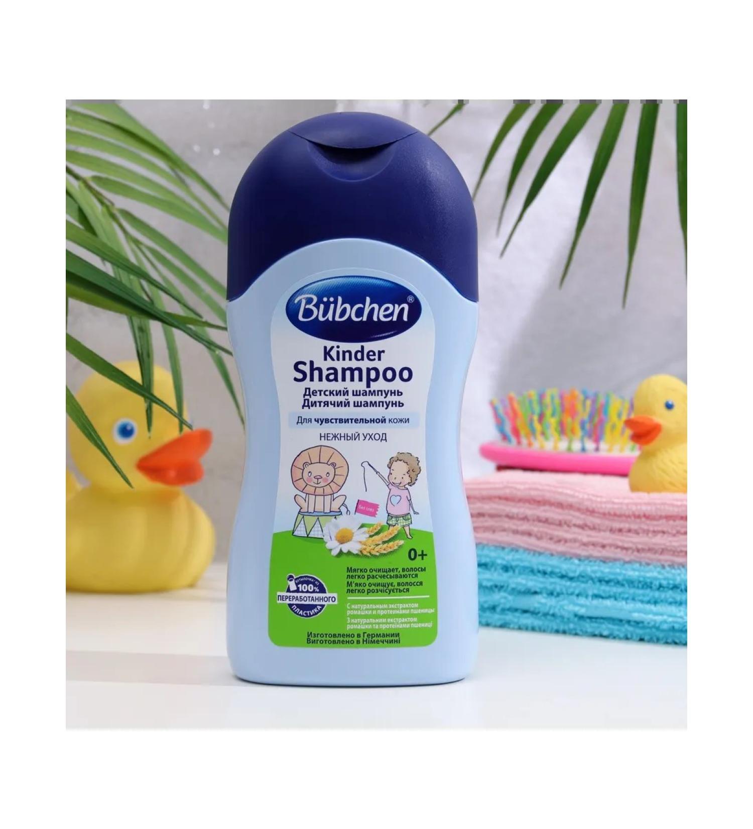 Bubchen Children's shampoo with chamomile and wheat proteins with p
