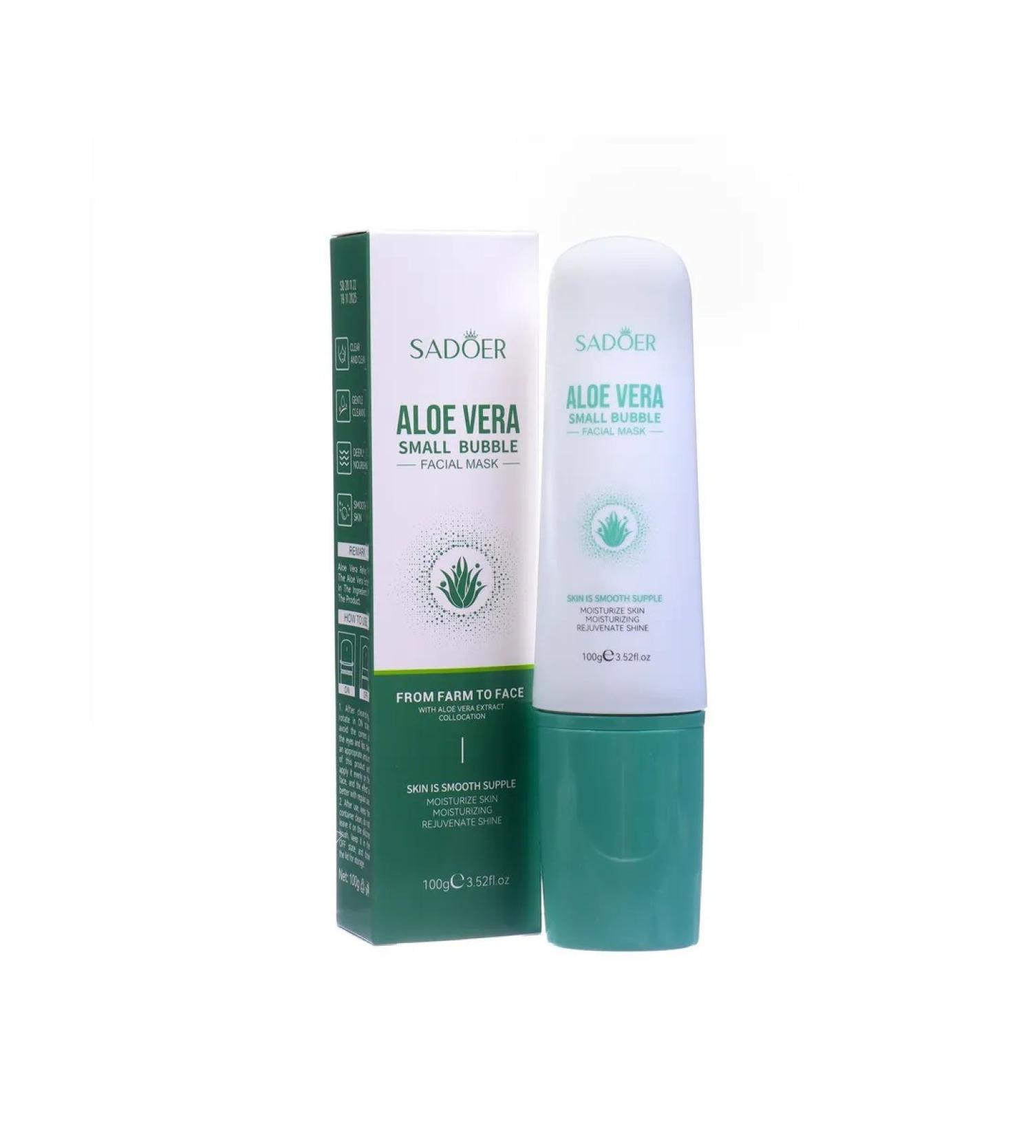 at a discount Aloe Vera clay mask from acne acne and acne 100 g - Buy Online on GoSupps.com