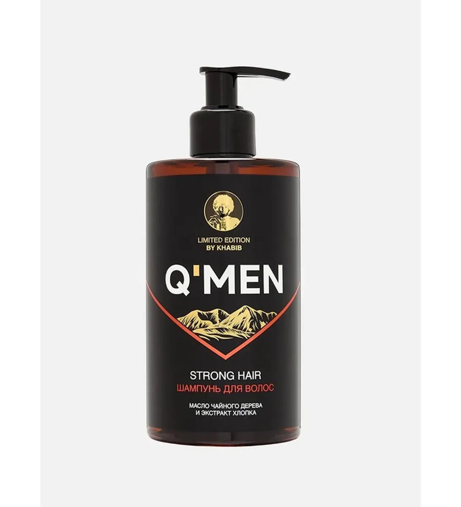 Q'MEN Hair shampoo Strength and strengthening for growth 410 ml - Buy Online on GoSupps.com
