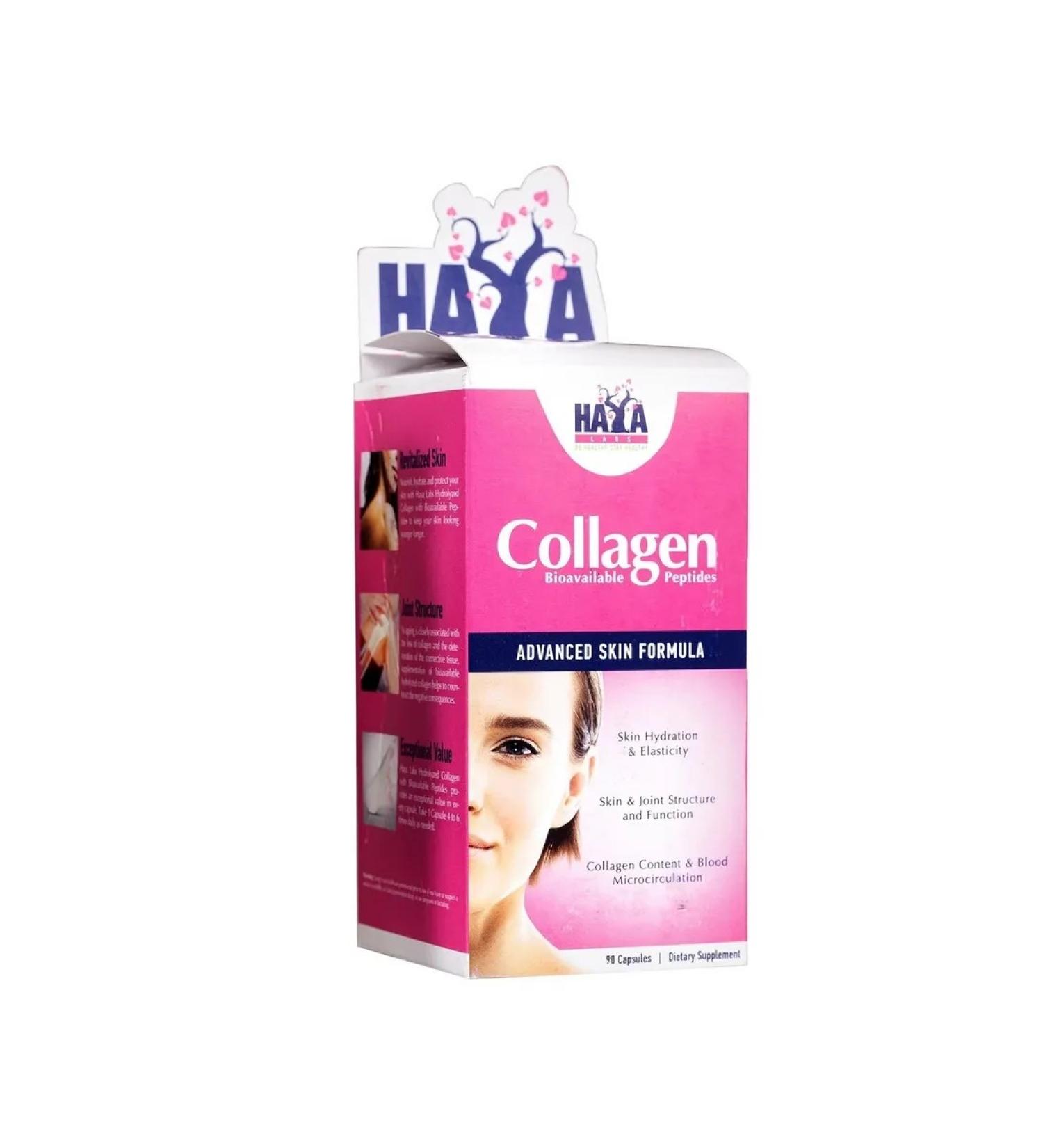 Haya Labs Collagen in Collagen capsules 500 mg 90 caps - Buy Online on GoSupps.com