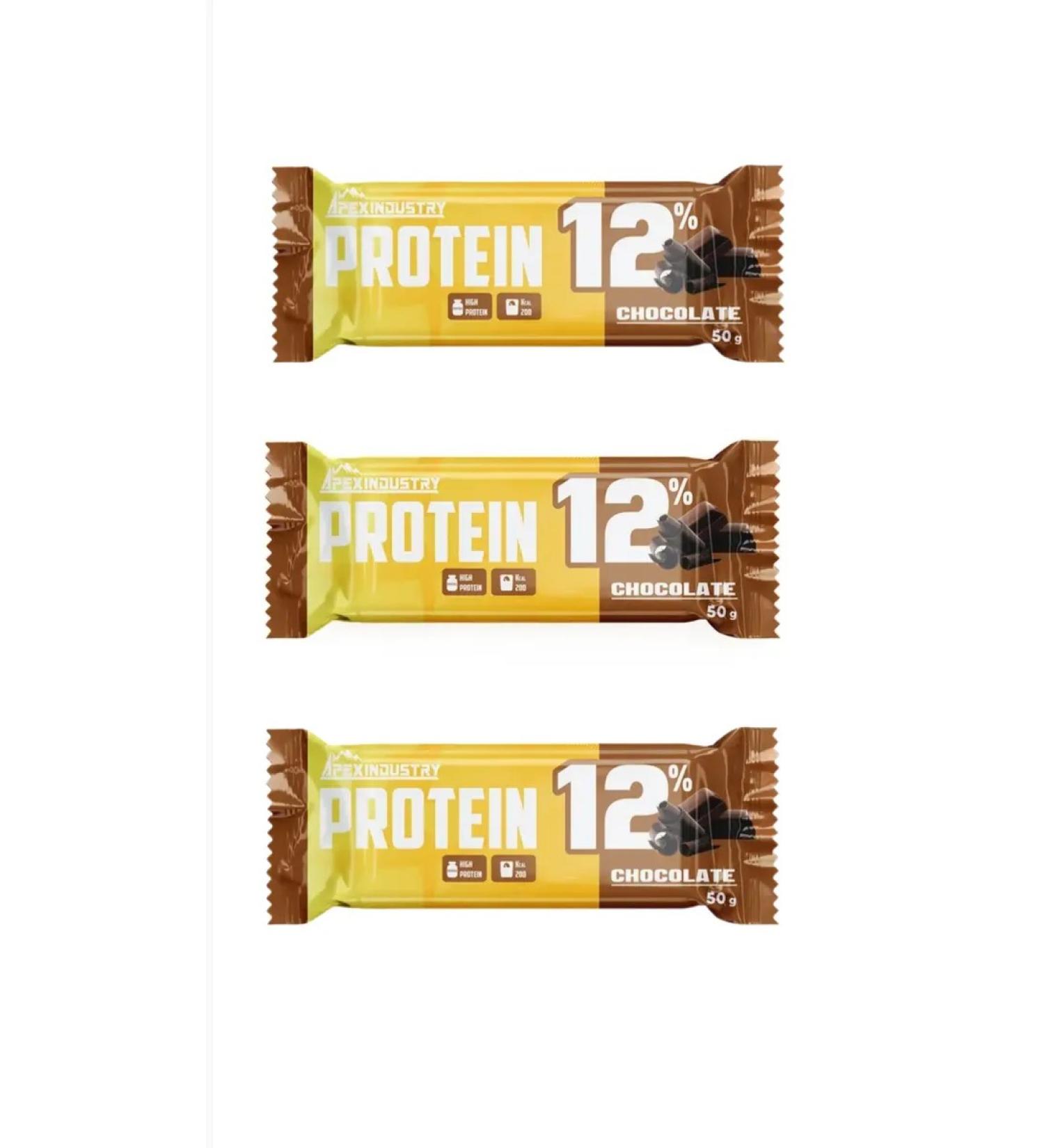 Sports nutrition Protein bars chocolate 3pcs