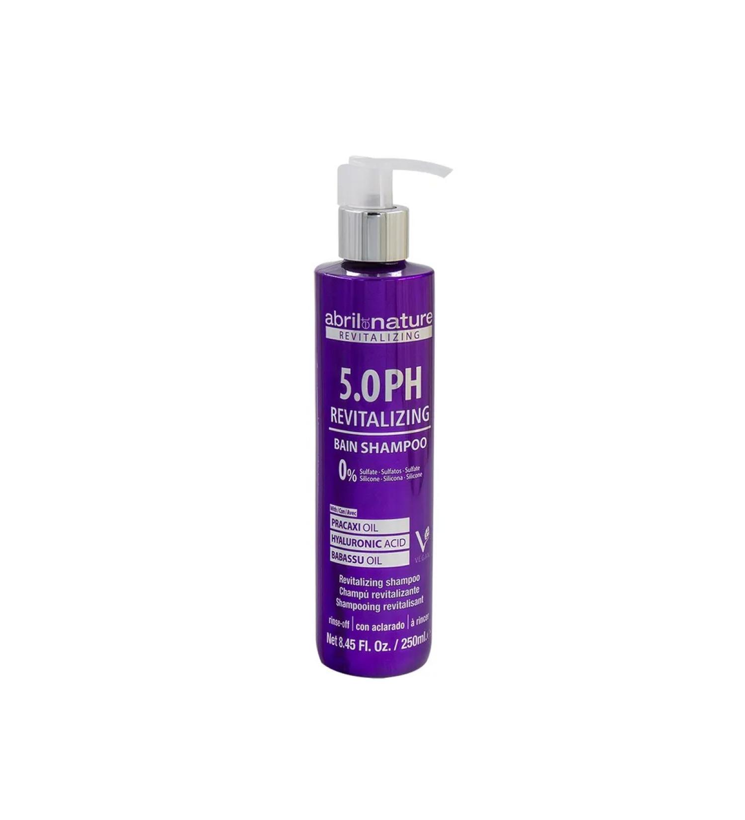 April et Nature Shampoo to protect color and hair restoration 5.0ph r