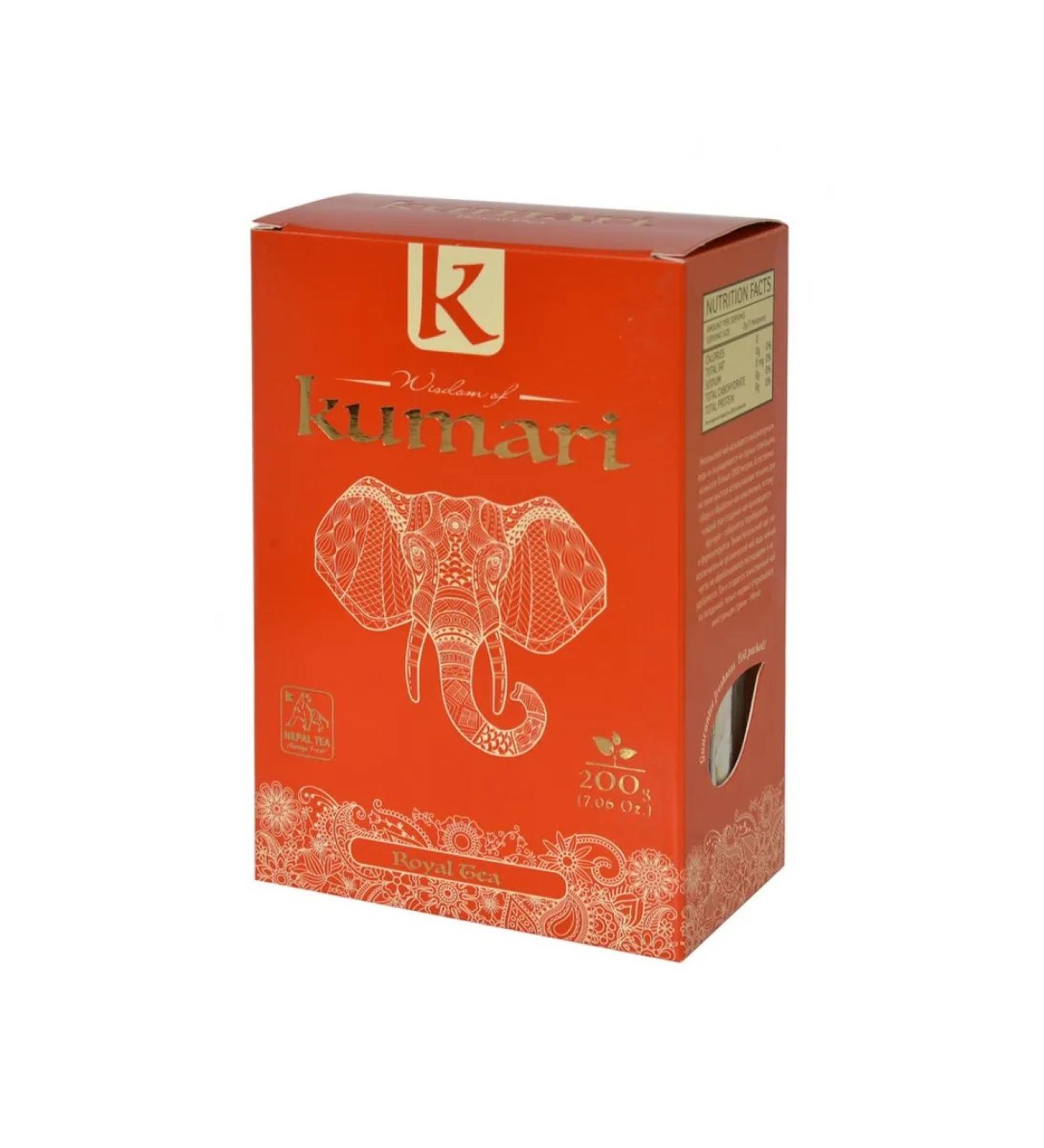 KUMARI Nepalsky large -leaf -leaf -leafed black tea 200 g