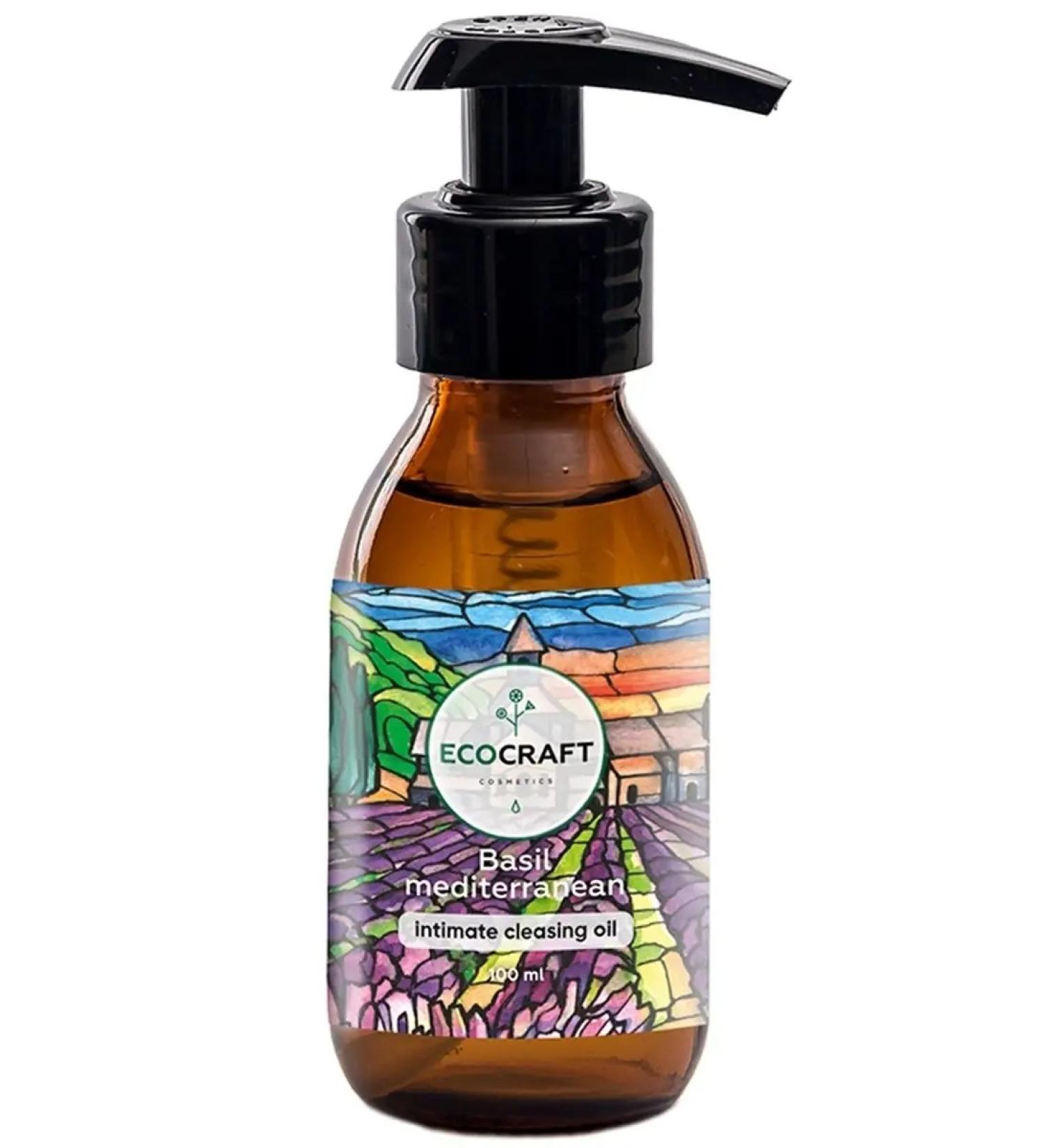 ECOCRAFT Hydrophilic oil for intimate hygiene basilic
