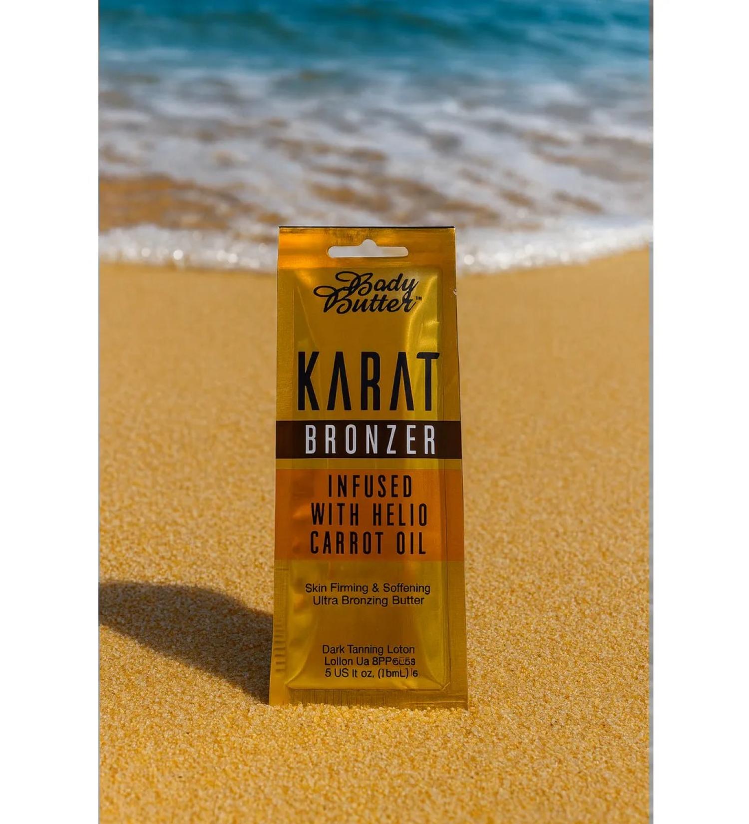 Body Butter Zagar cream in Karat Bronzer solarium in Sasha. 2 pieces