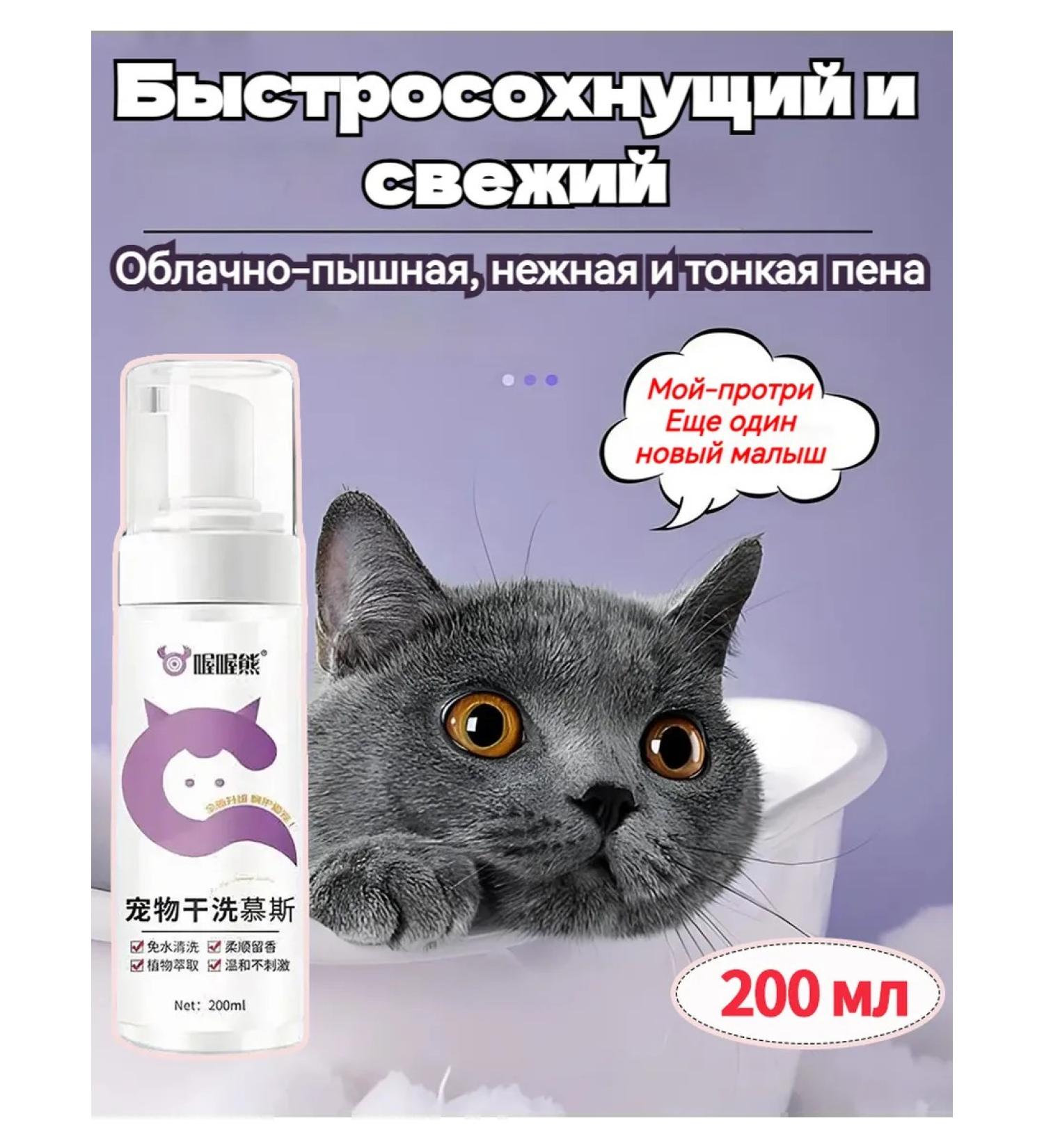 Universal dry foam cleaning for cats and dogs - Buy Online on GoSupps.com