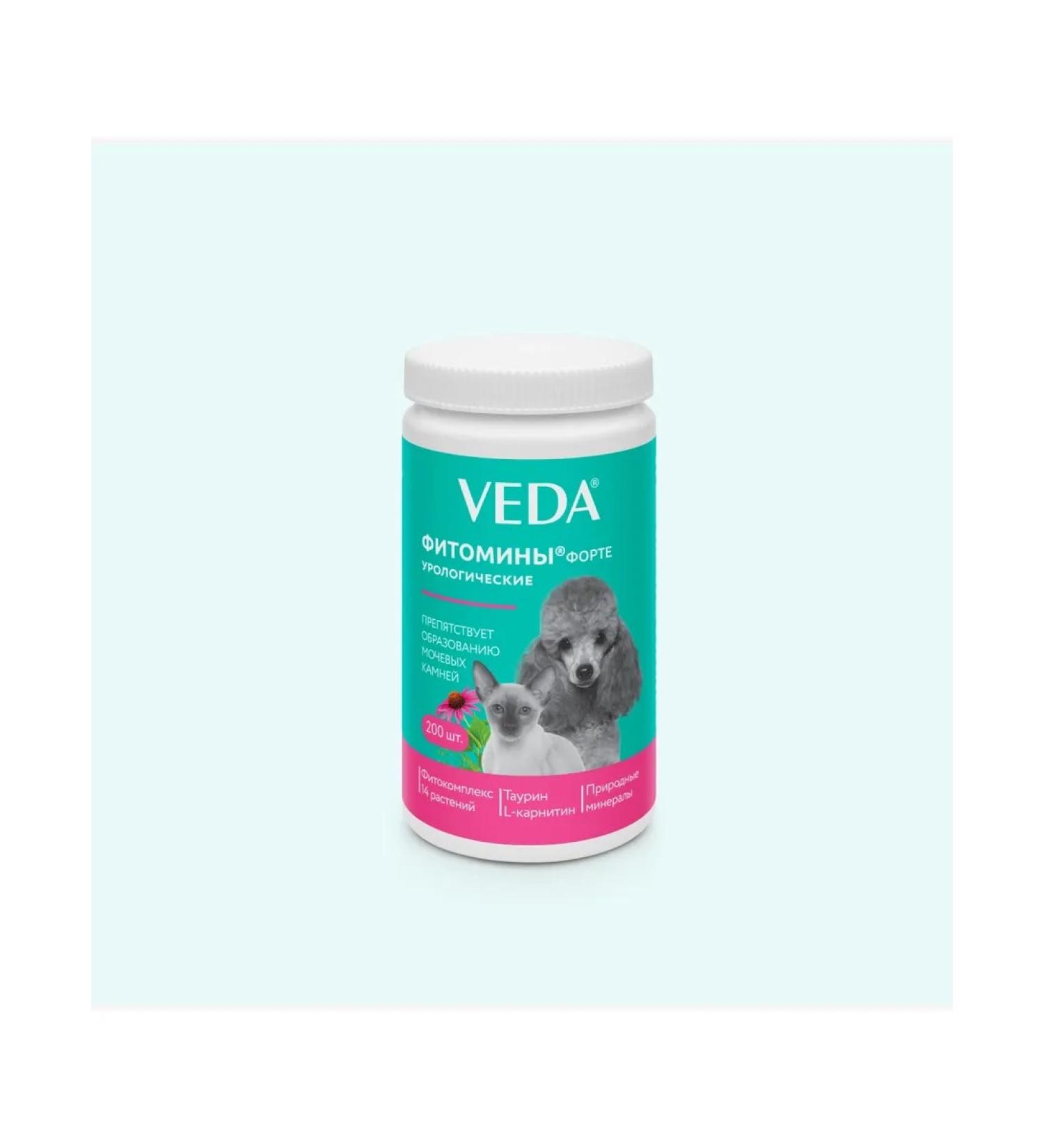 VEDA Phytomins Forte Urological Dogs and Cats 200pcs