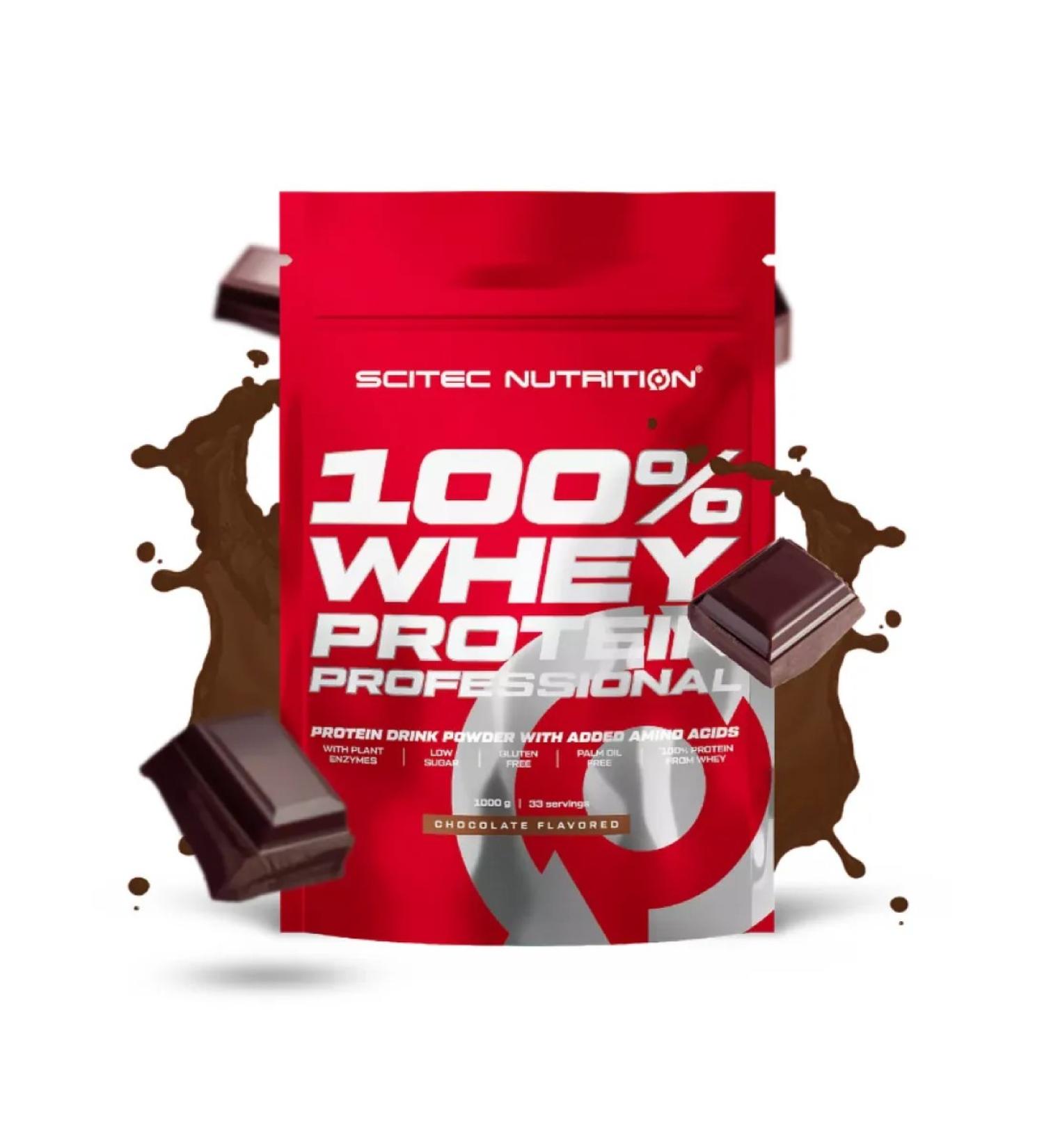 Scitec Nutrition CCITEC Whey Protein 1000 g of chocolate - Buy Online on GoSupps.com