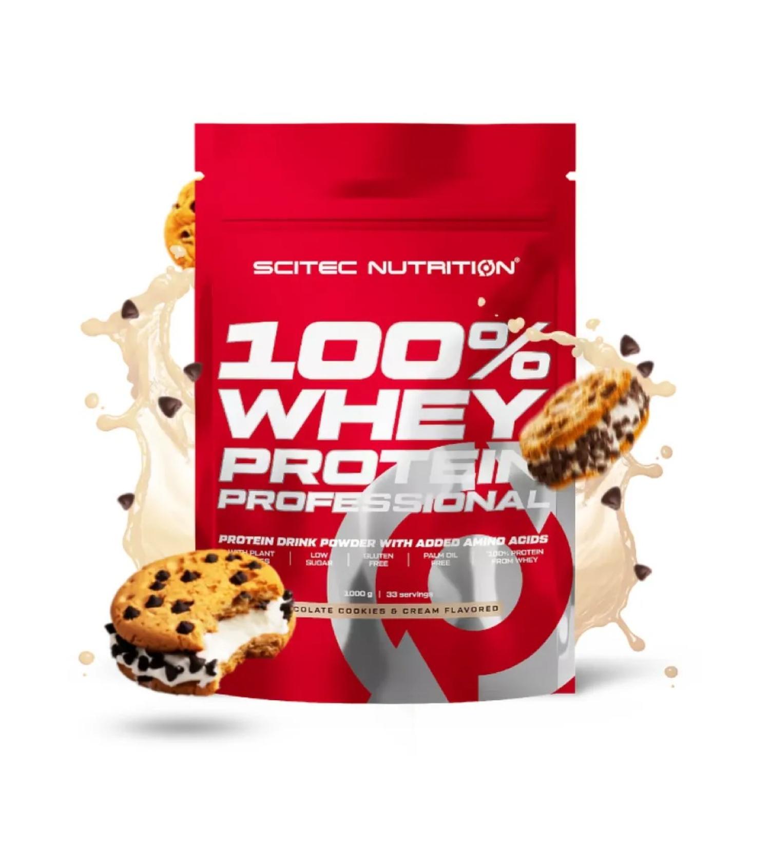 Scitec Nutrition Whey -current protein Scitec Whey Protein 1000 g shock cookies - Buy Online on GoSupps.com