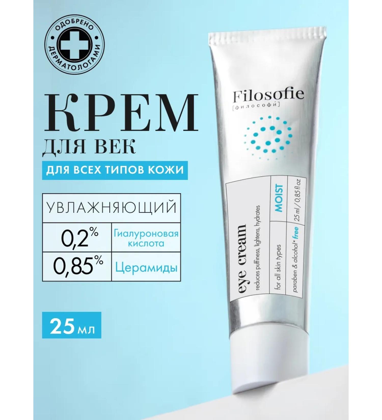 Philosophy Moisturizing eyelid cream from edema and bags under the eyes - Buy Online on GoSupps.com