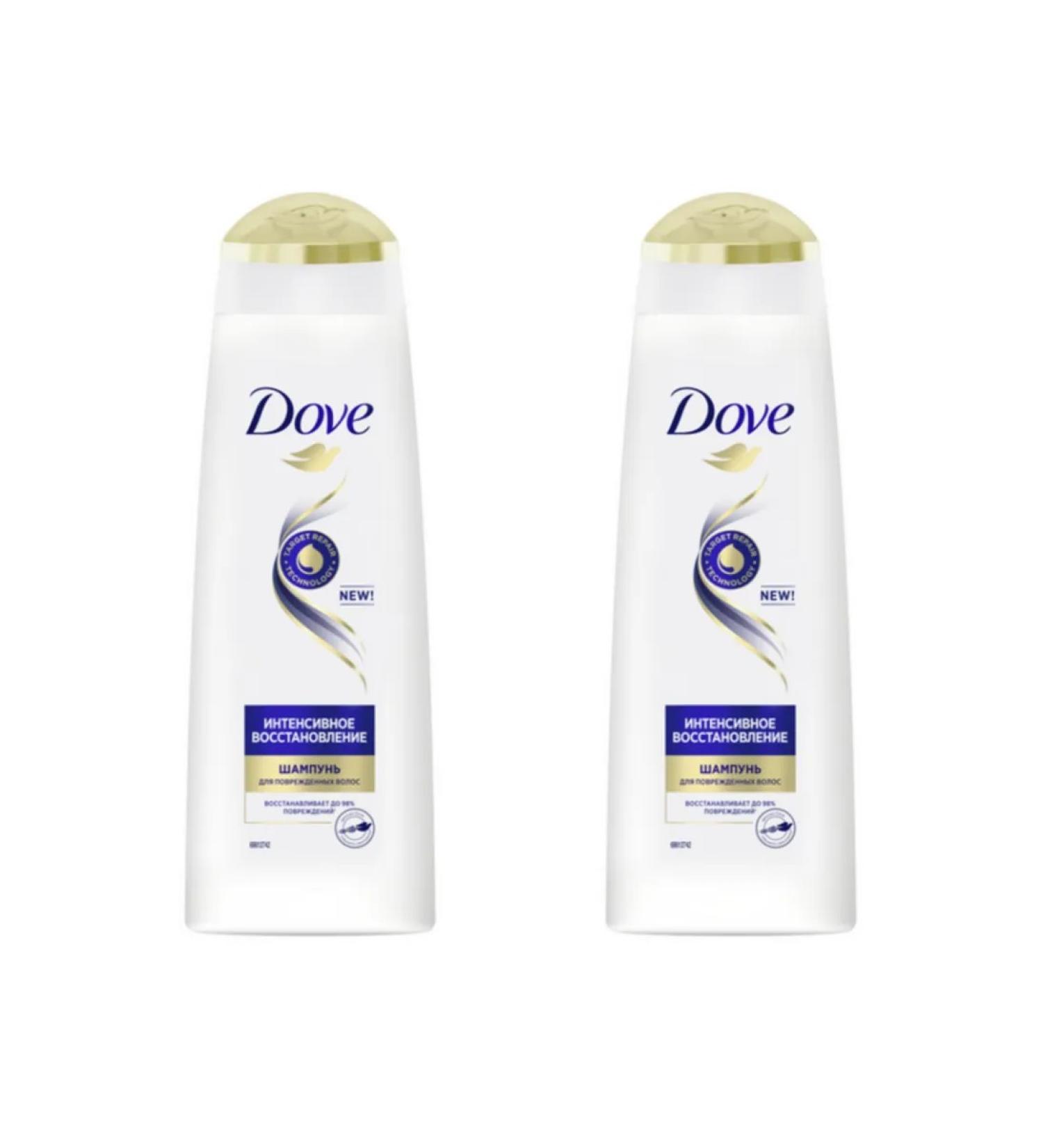 Dav Shampoo d hair intensive recovery 2 pcs 250 ml