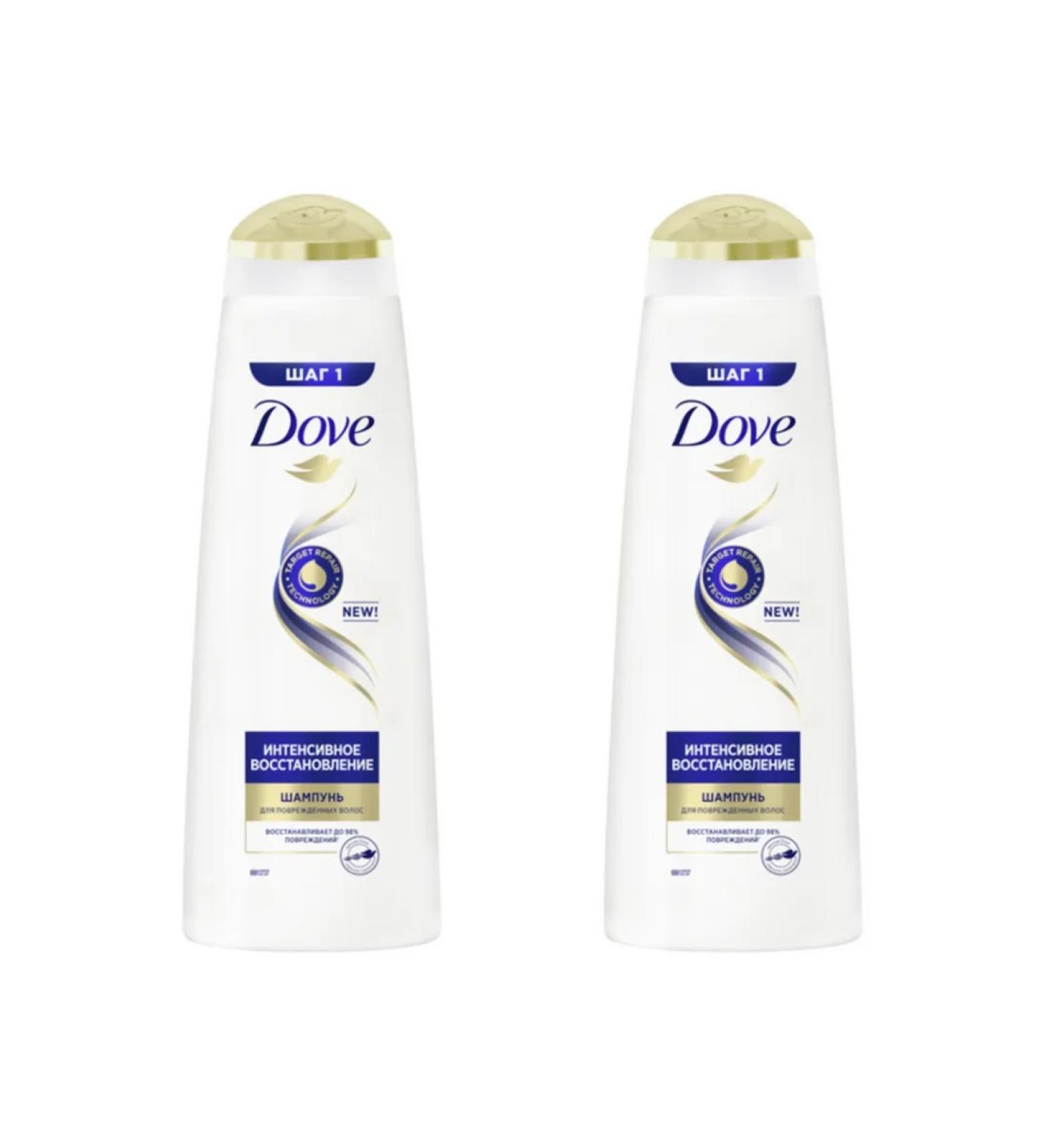 Dav Shampoo d hair intensive recovery 2 pcs 380 ml