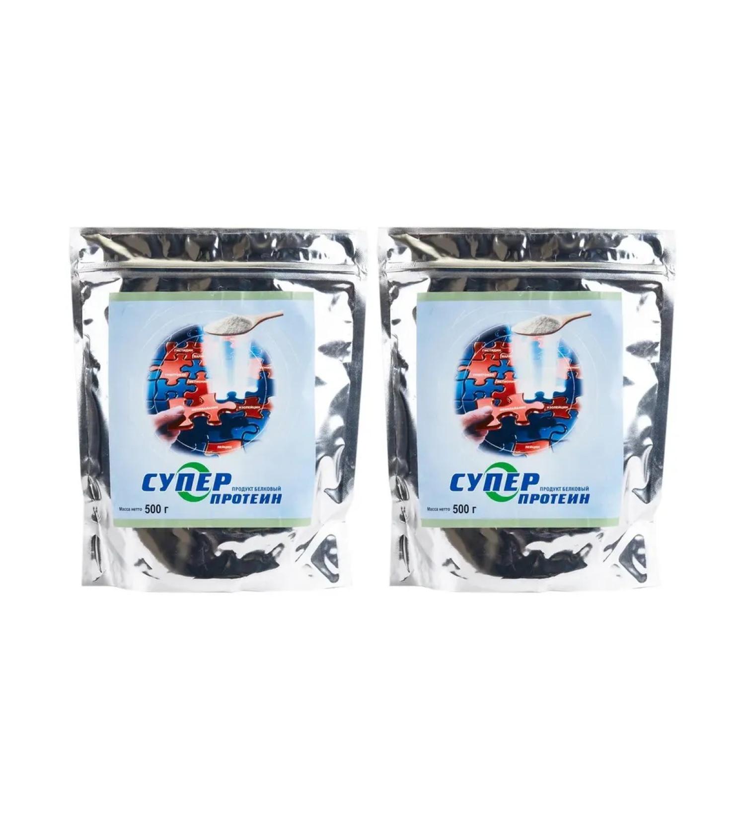 Super protein 2 packages 1000 g - Buy Online on GoSupps.com