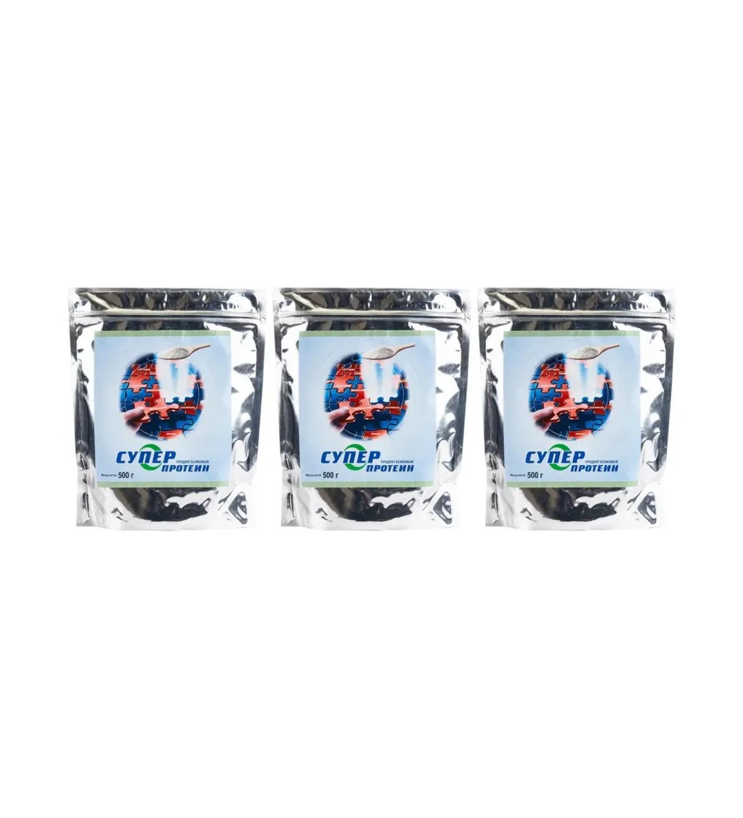 Super protein 3 packages 1500 g - Buy Online on GoSupps.com