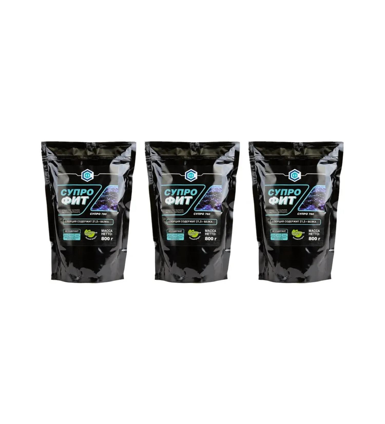 Suprofit isolated soy protein - 3 packages 2400 gr. - Buy Online on GoSupps.com