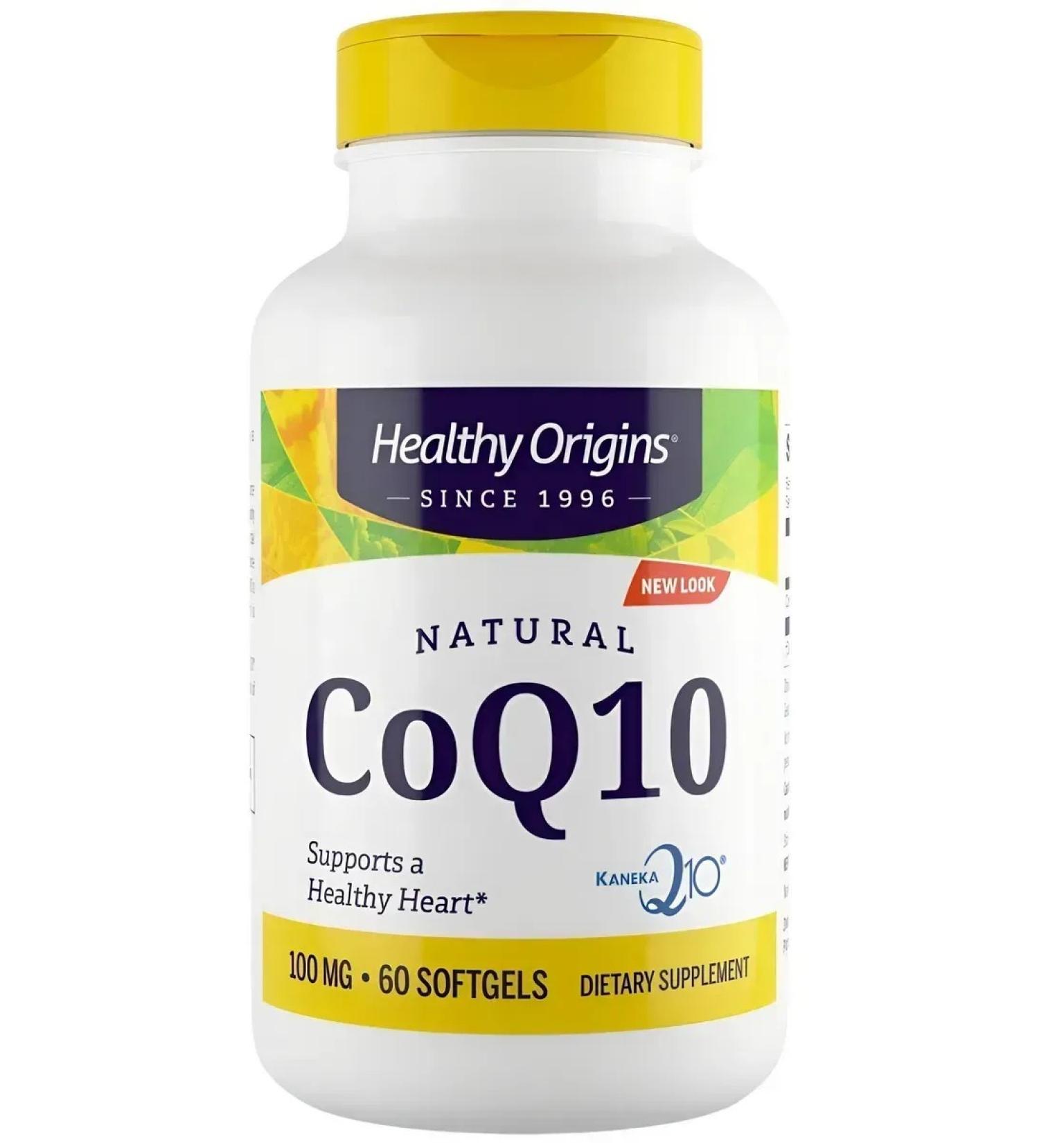 Healthy Origins Coenzyme Q10 100 mg 60 capsules