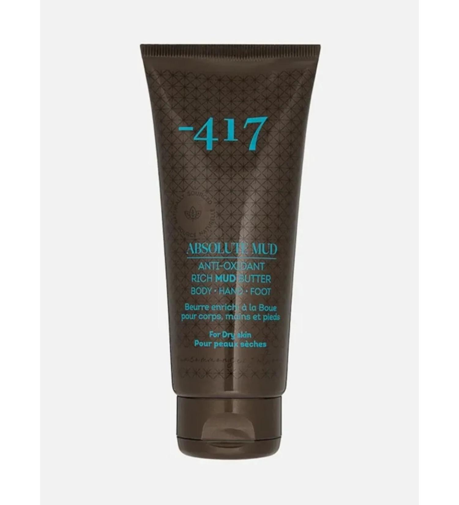 Minus 417 Saturated nutrient cream for the body arms and legs Absolute mud - Buy Online on GoSupps.com