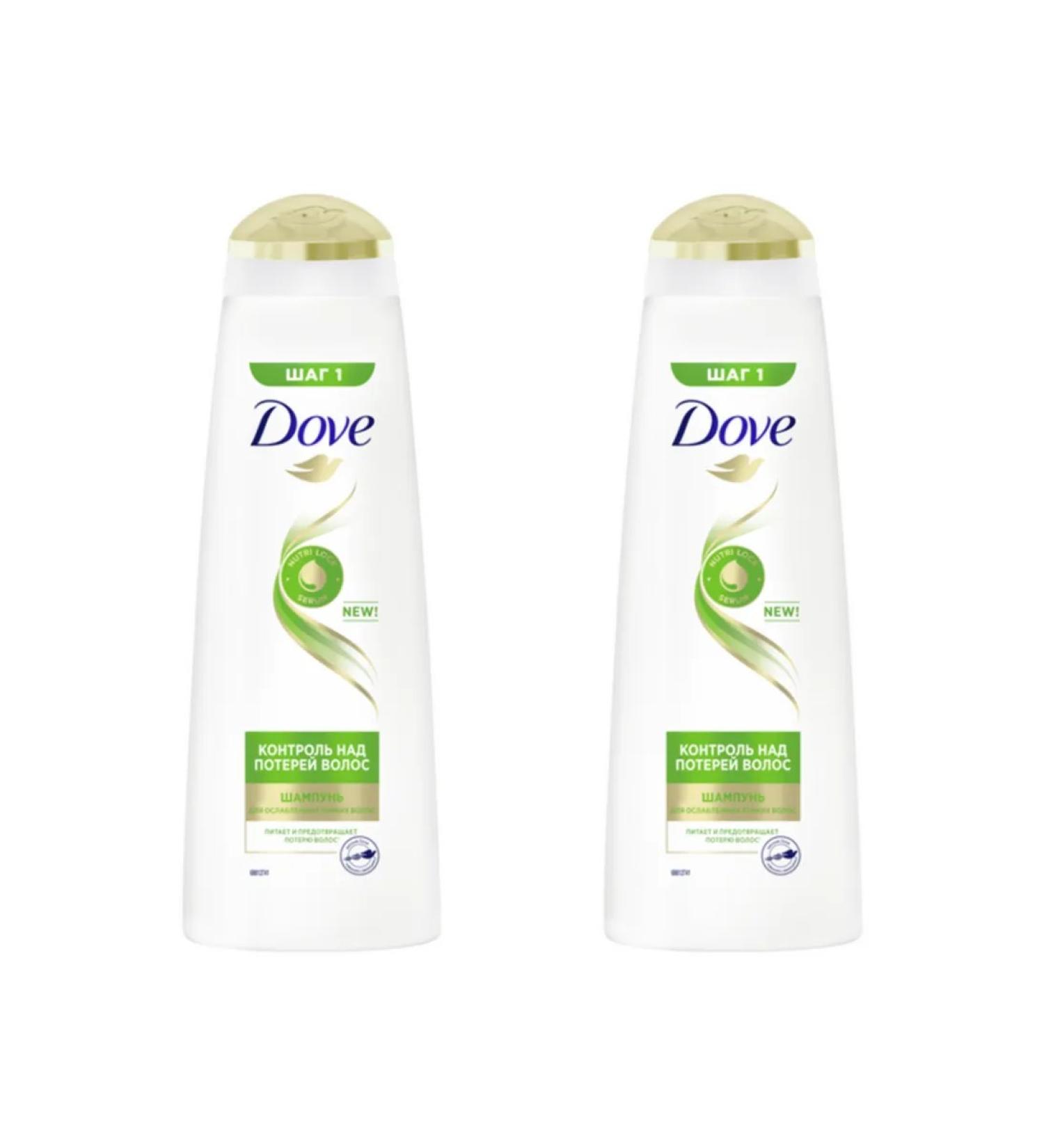 Dav Shampoo control over hair loss 2 pcs 380 ml